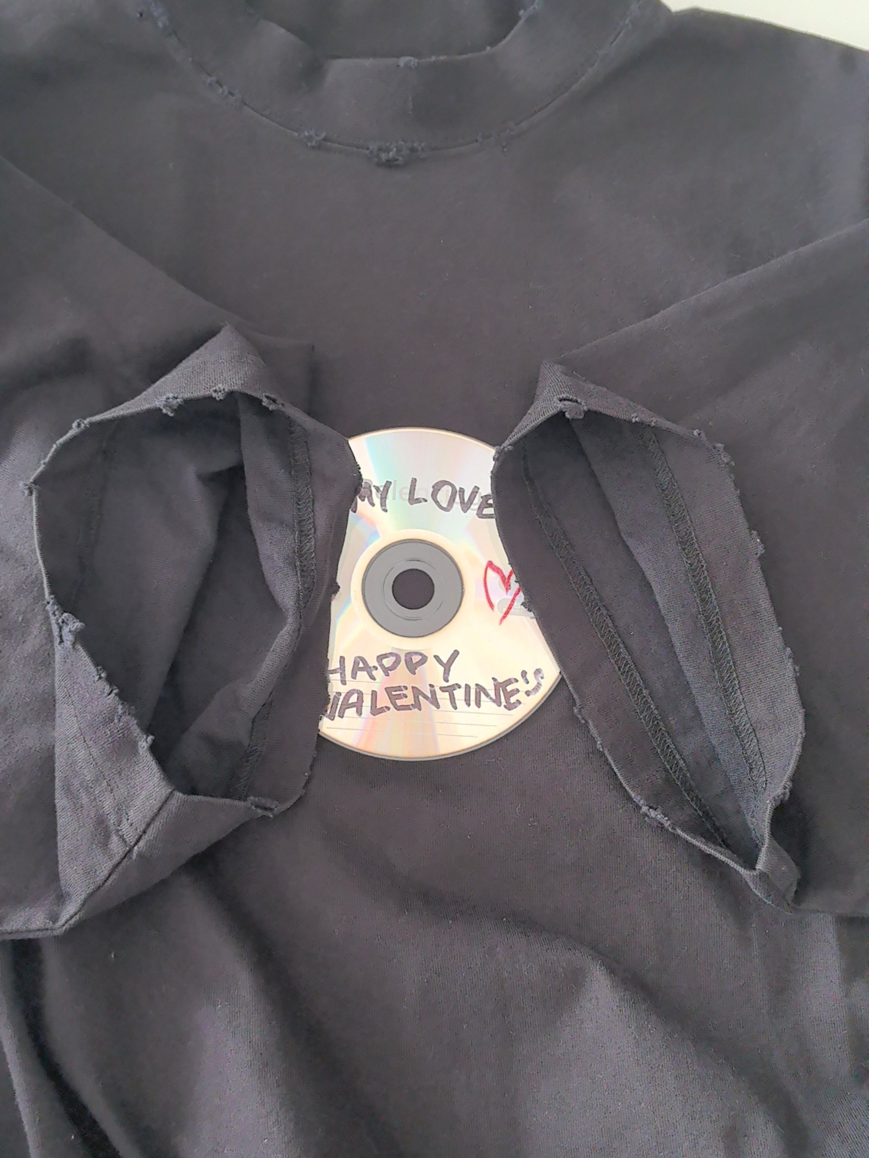 Balenciaga Balenciaga To My Love CD Print T-Shirt XS Size US XS / EU 42 / 0 - 5 Thumbnail