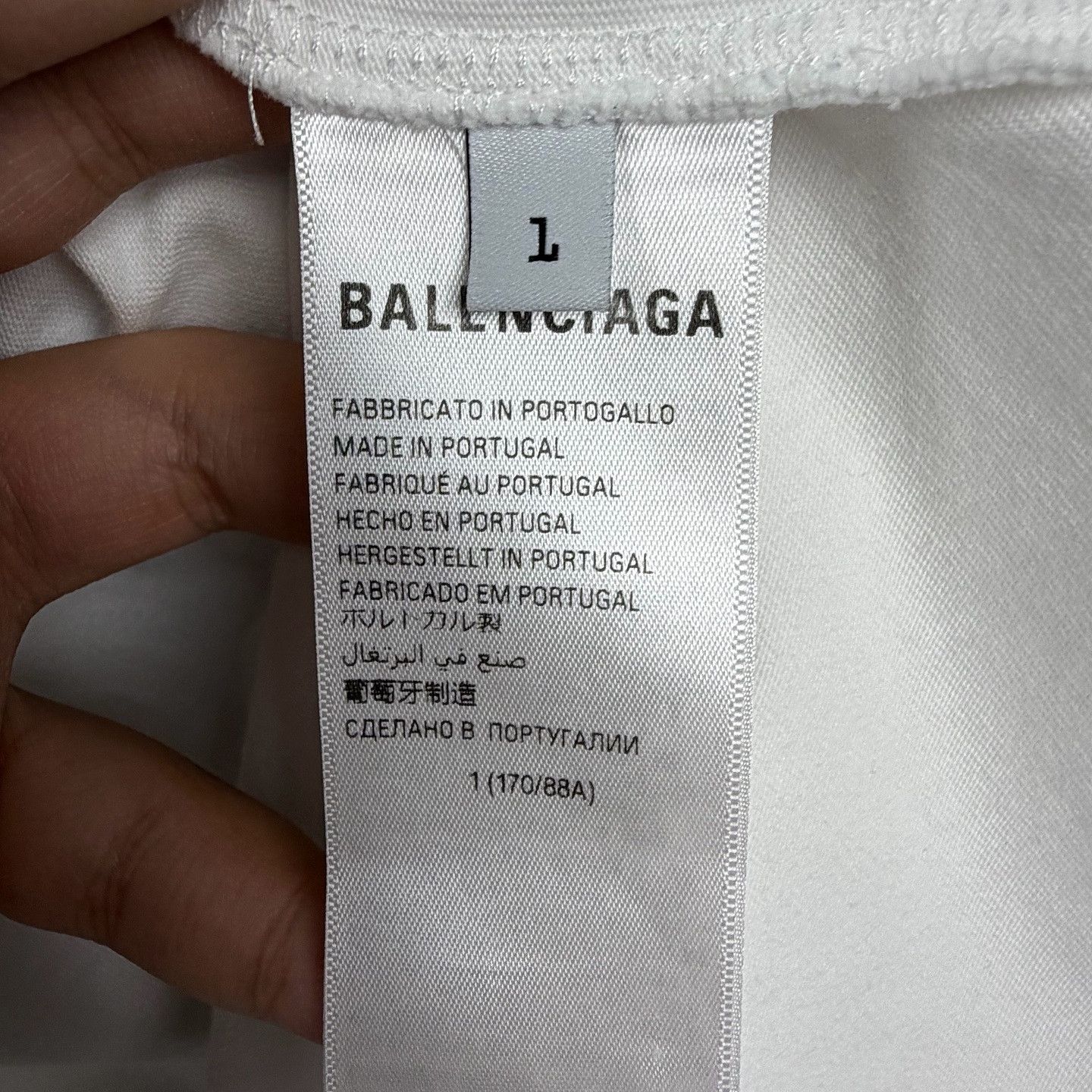 Balenciaga Balenciaga Logo T-Shirt Size S Size S / US 4 / IT 40 - 4 Thumbnail