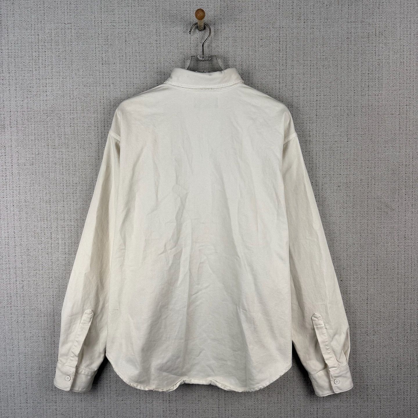Balenciaga Balenciaga Logo Button Up Shirt Size XS Size XS / US 0-2 / IT 36-38 - 2 Thumbnail