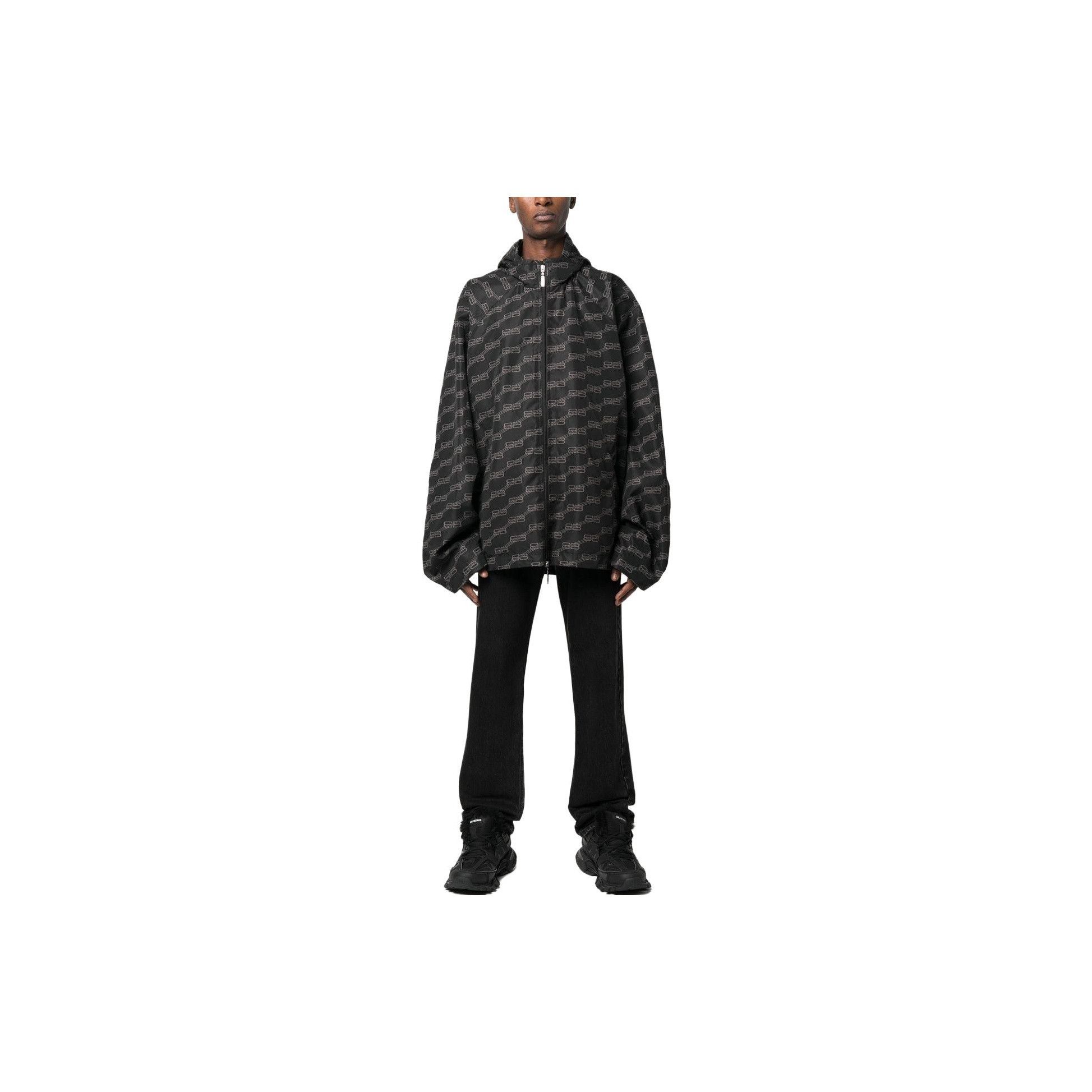 Balenciaga Balenciaga All-Over Logo Jacket Size S Size US S / EU 44-46 / 1 - 6 Thumbnail