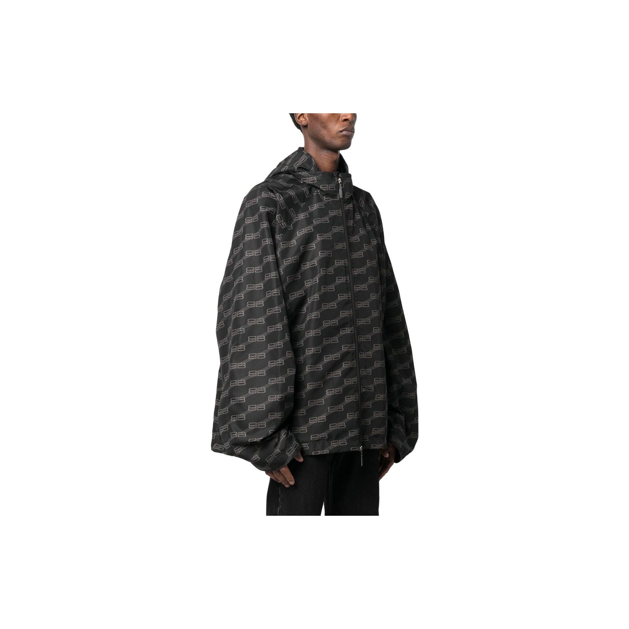 Balenciaga Balenciaga All-Over Logo Jacket Size S Size US S / EU 44-46 / 1 - 8 Thumbnail