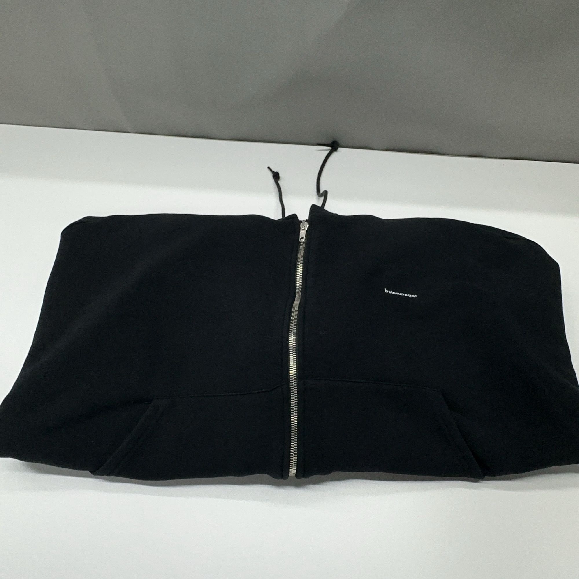 Balenciaga Balenciaga Logo Zip Hoodie Size M Size US M / EU 48-50 / 2 - 11 Thumbnail