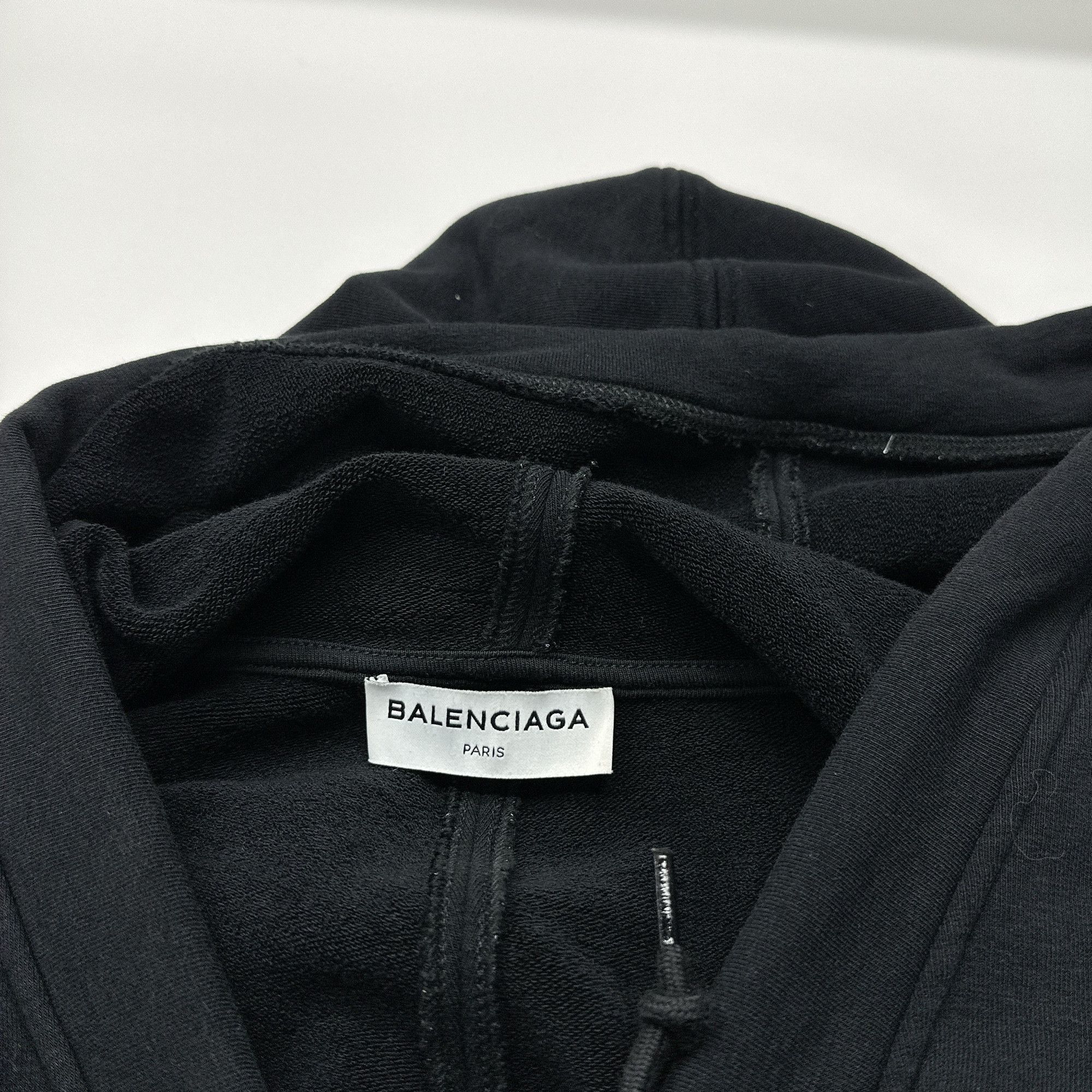 Balenciaga Balenciaga Logo Zip Hoodie Size M Size US M / EU 48-50 / 2 - 6 Thumbnail