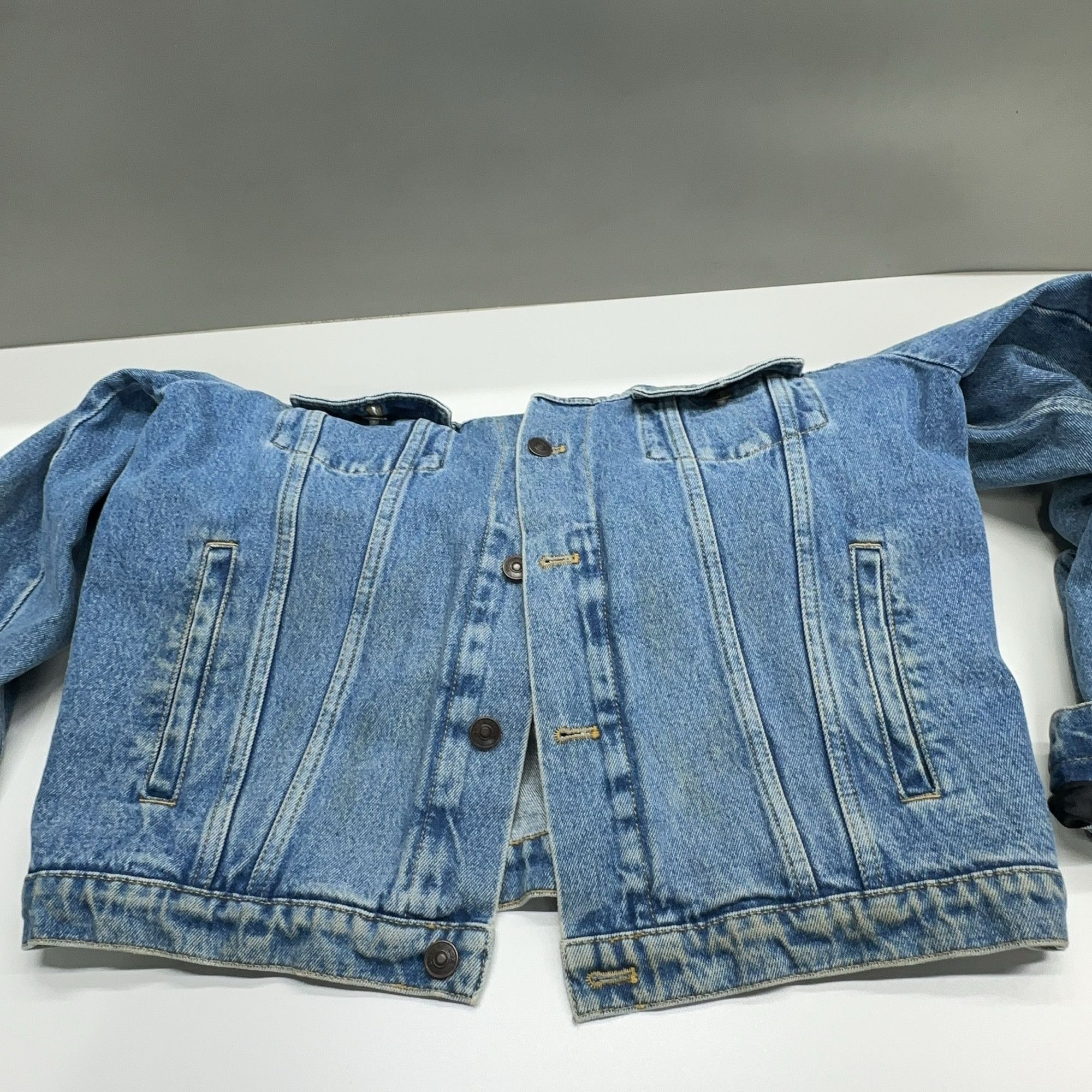 Balenciaga Balenciaga Blue Denim Jacket Size 34 Size XS / US 0-2 / IT 36-38 - 9 Thumbnail