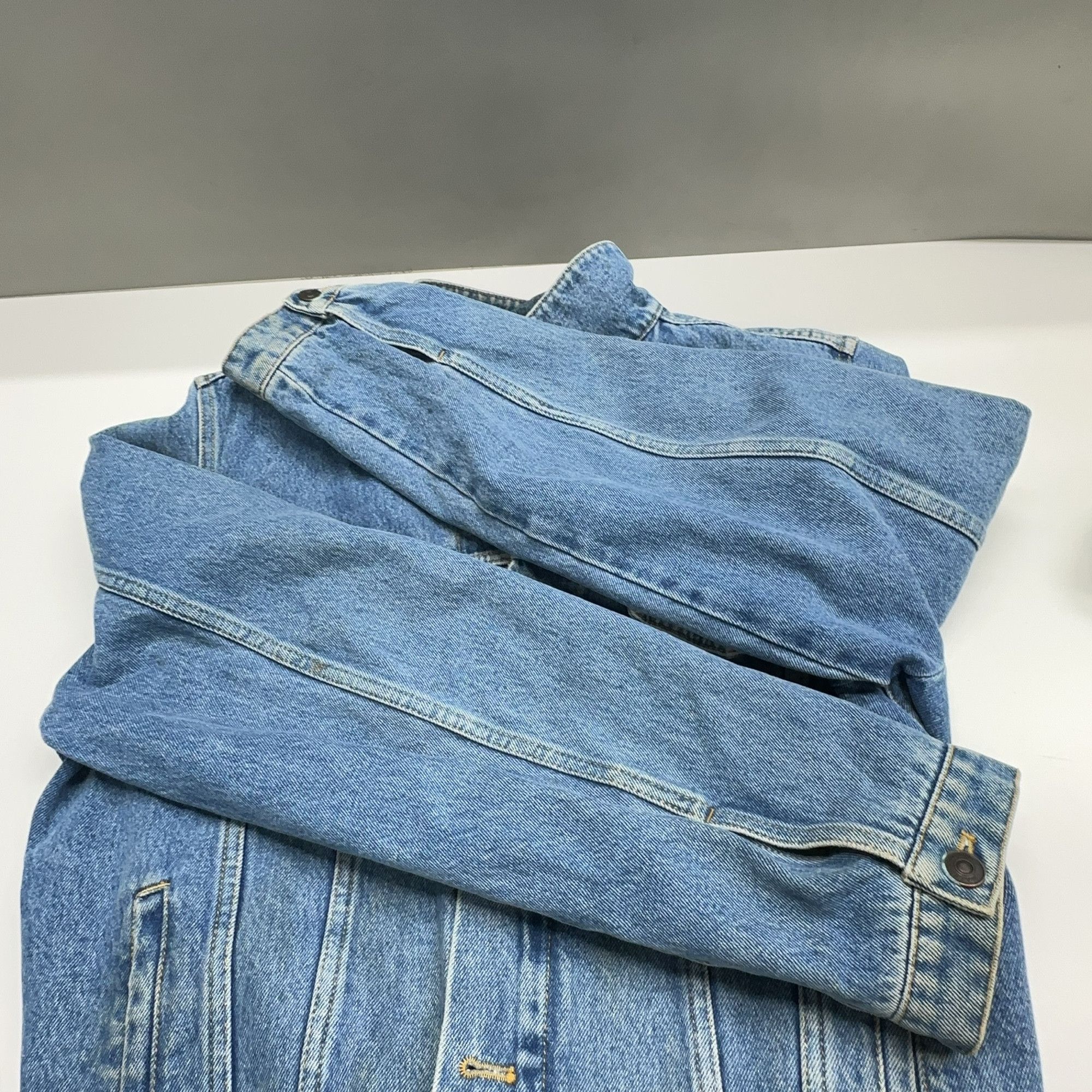 Balenciaga Balenciaga Blue Denim Jacket Size 34 Size XS / US 0-2 / IT 36-38 - 12 Thumbnail