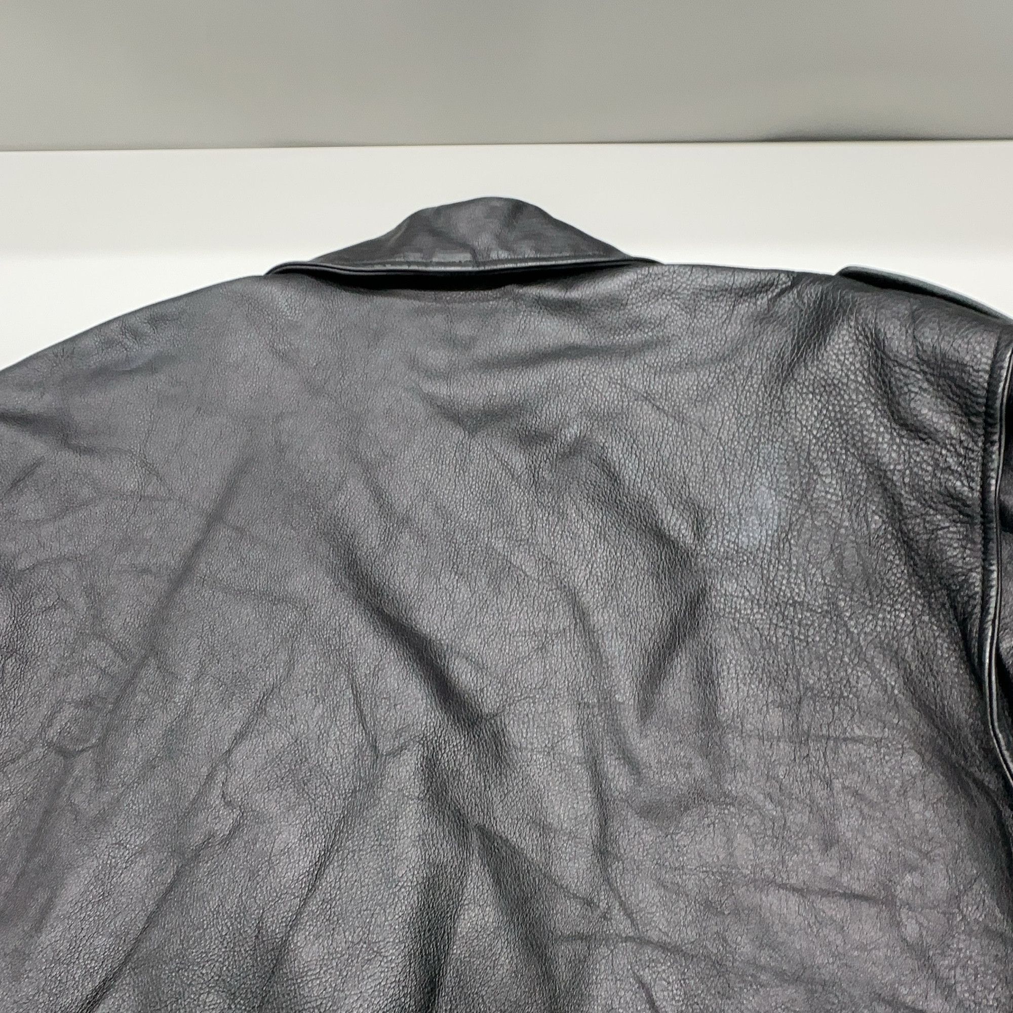 Balenciaga Balenciaga Leather Biker Jacket Size S Size US S / EU 44-46 / 1 - 9 Thumbnail