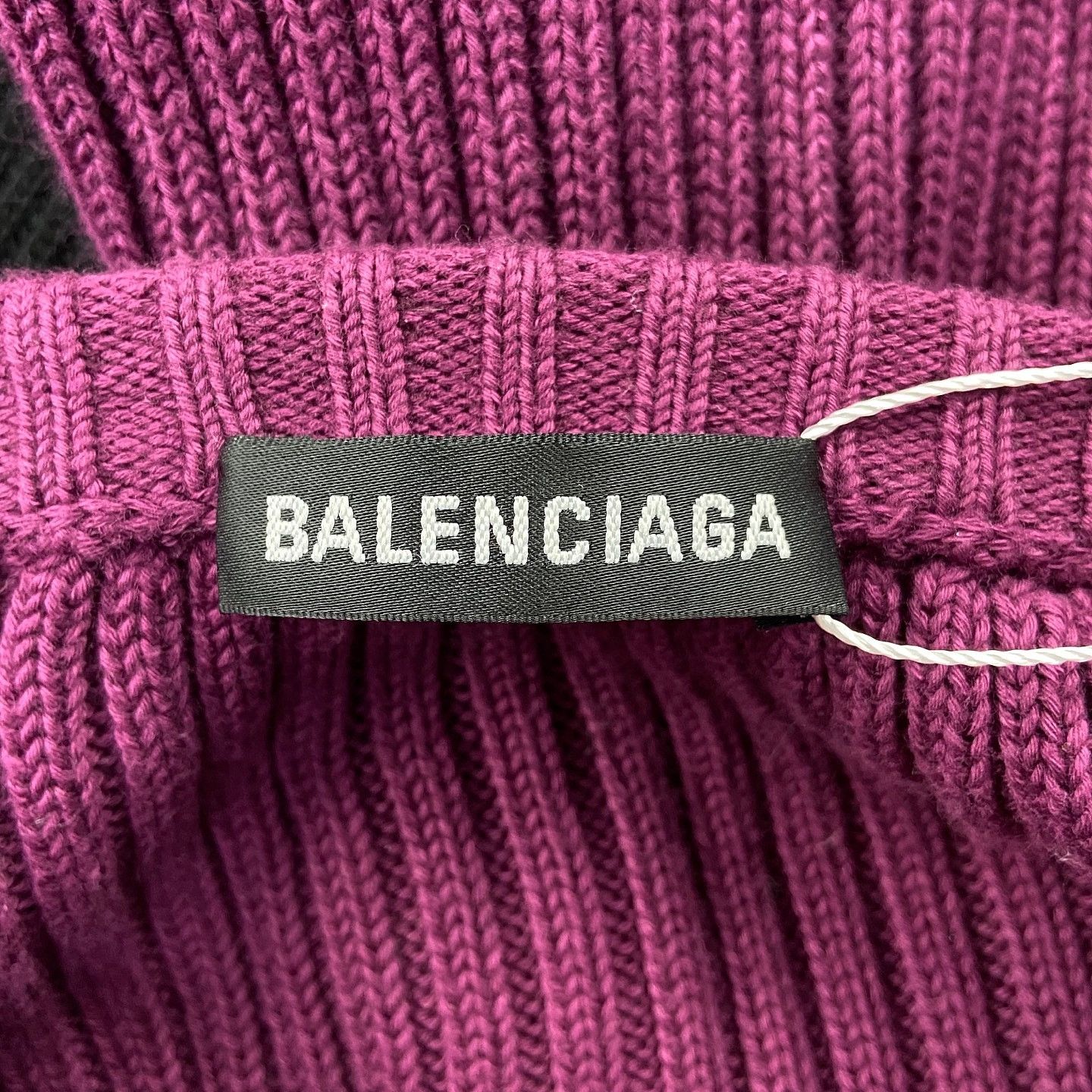Balenciaga Balenciaga Logo Stripe Knit Sweater Size M Size US M / EU 48-50 / 2 - 3 Thumbnail