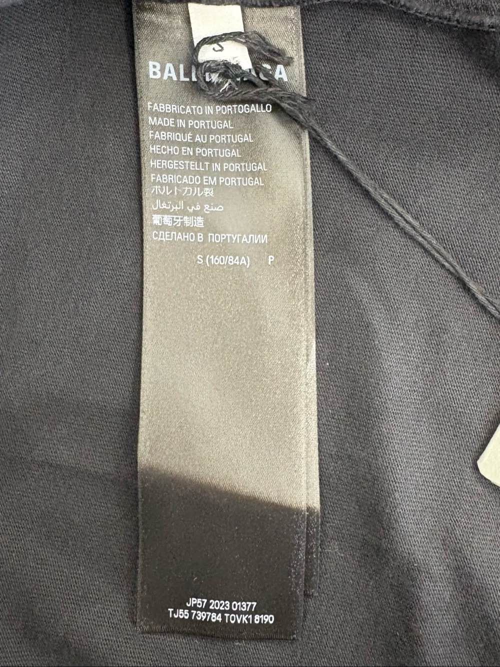 Balenciaga Balenciaga Crest Logo T-Shirt Size S Size US S / EU 44-46 / 1 - 4 Thumbnail