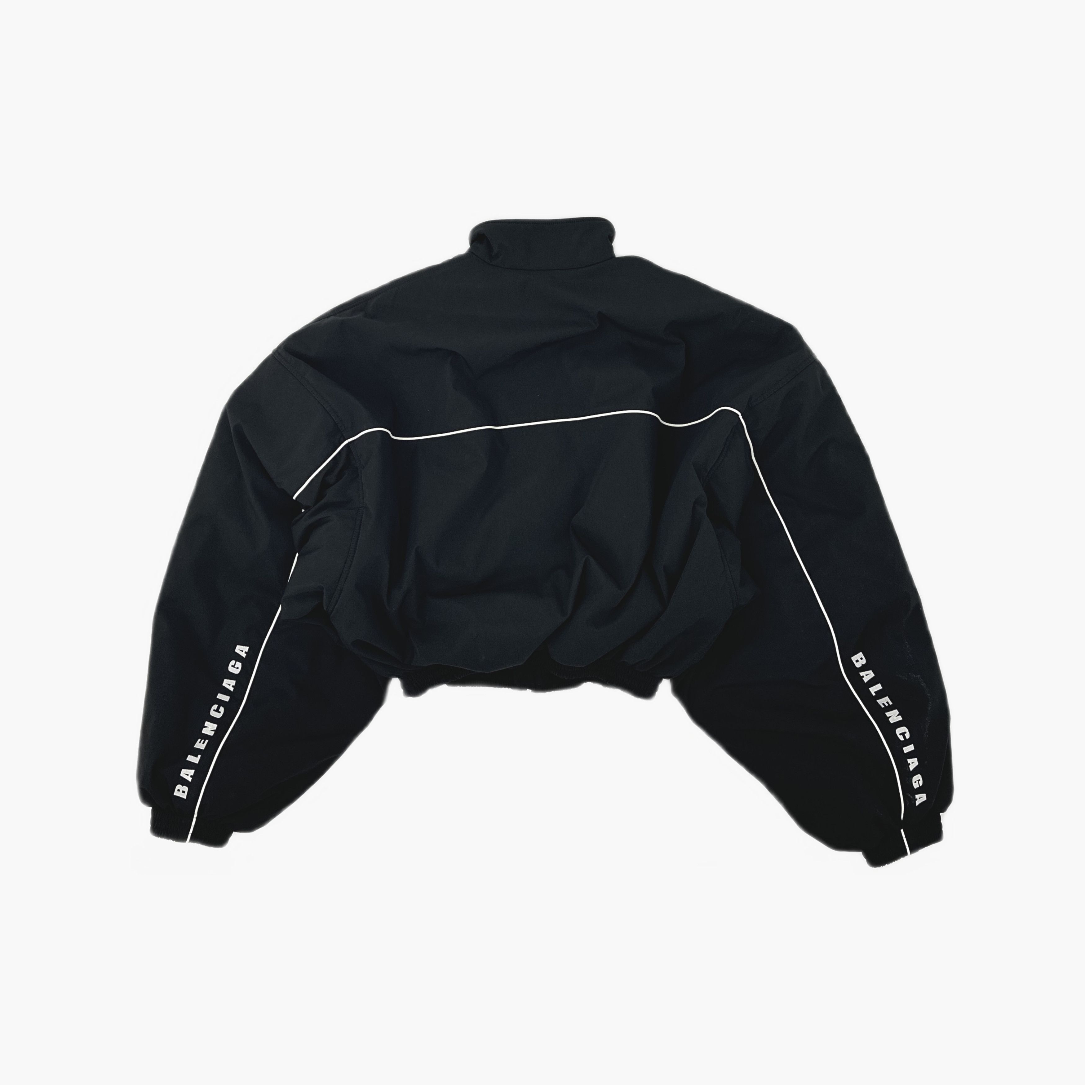 Balenciaga Balenciaga Logo Zip Up Jacket Size 44 Size US S / EU 44-46 / 1 - 2 Thumbnail