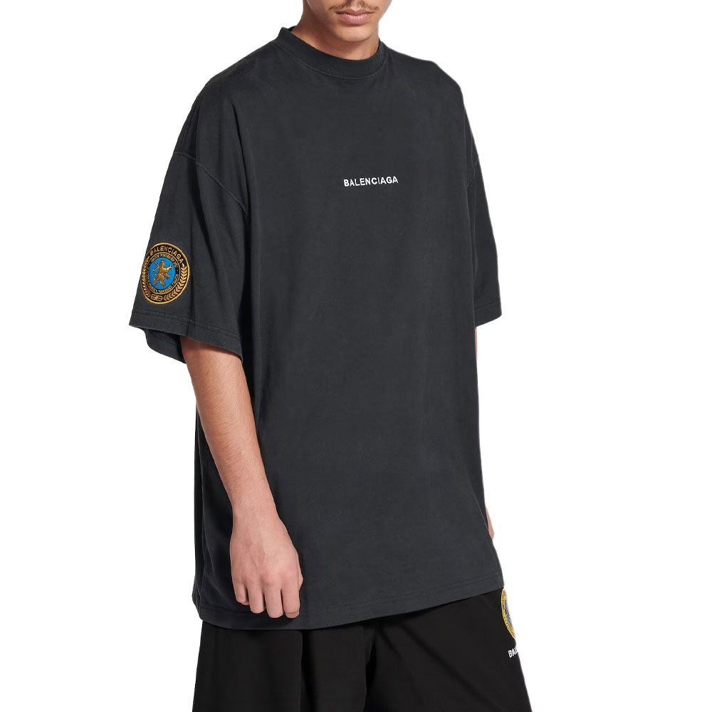 Balenciaga Balenciaga Logo Patch T-Shirt Size 1 Size US S / EU 44-46 / 1 - 10 Thumbnail