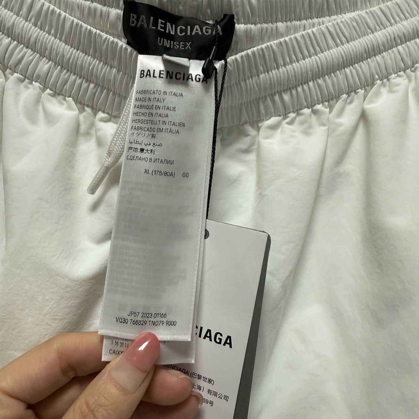 Balenciaga Balenciaga Logo Print Nylon Pants Size XL Size US 36 / EU 52 - 4 Thumbnail