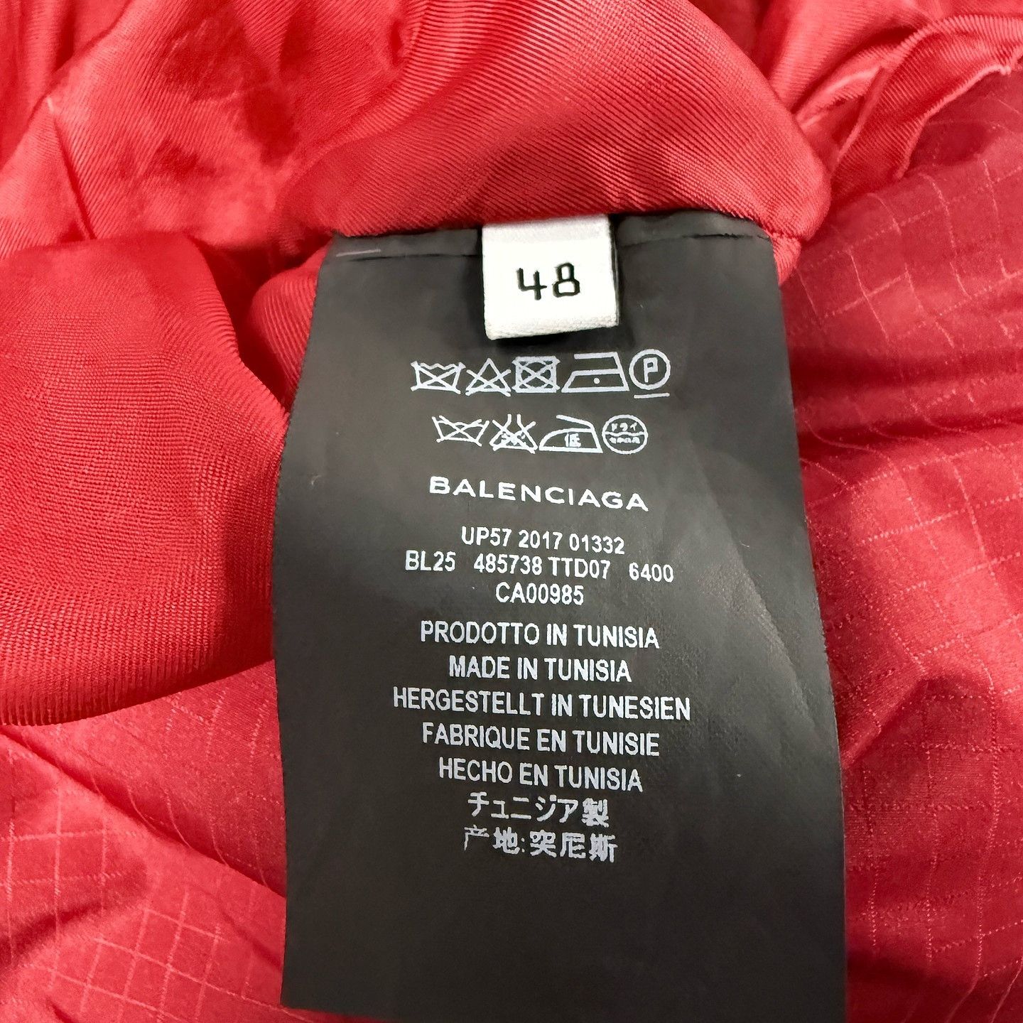 Balenciaga Balenciaga Grid Logo Puffer Jacket Size 48 Size US M / EU 48-50 / 2 - 4 Thumbnail