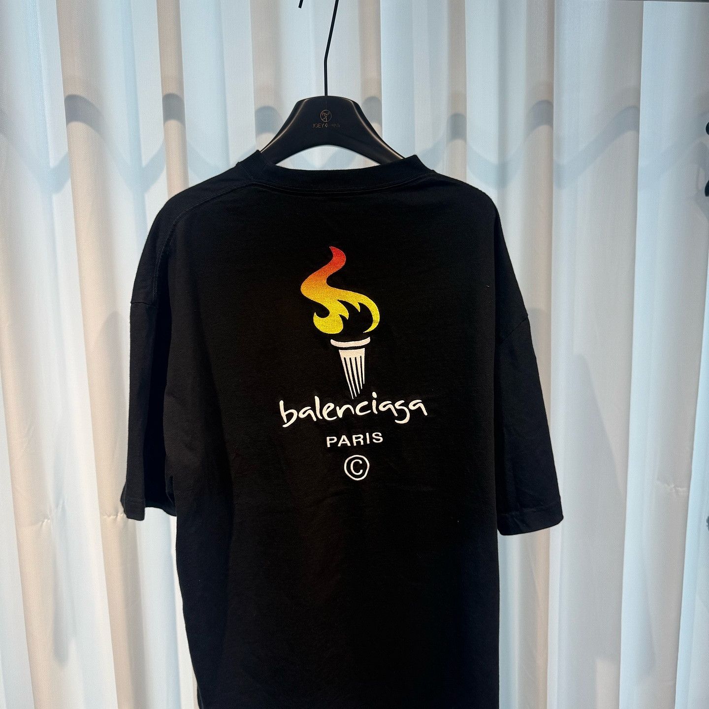 Balenciaga Balenciaga Torch Graphic T-Shirt Size XL Size US XL / EU 56 / 4 - 2 Thumbnail