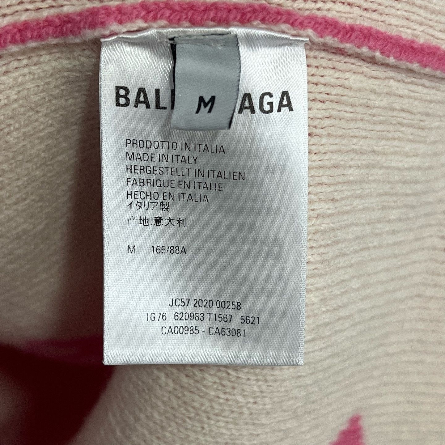 Balenciaga Balenciaga All Over Logo Wool Sweater M Size M / US 6-8 / IT 42-44 - 4 Thumbnail