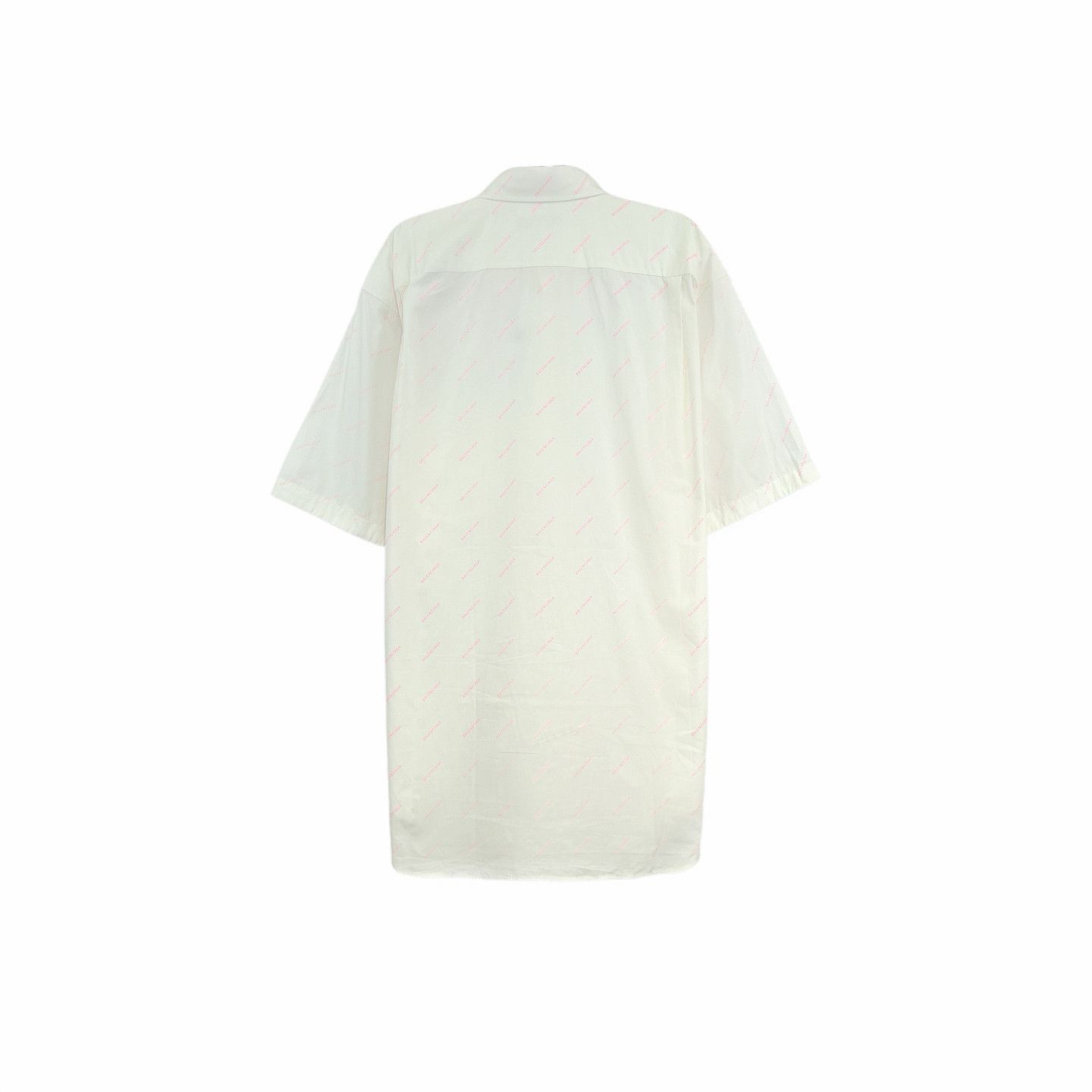 Balenciaga Balenciaga Logo Print Button Up Shirt Size S Size US S / EU 44-46 / 1 - 2 Thumbnail
