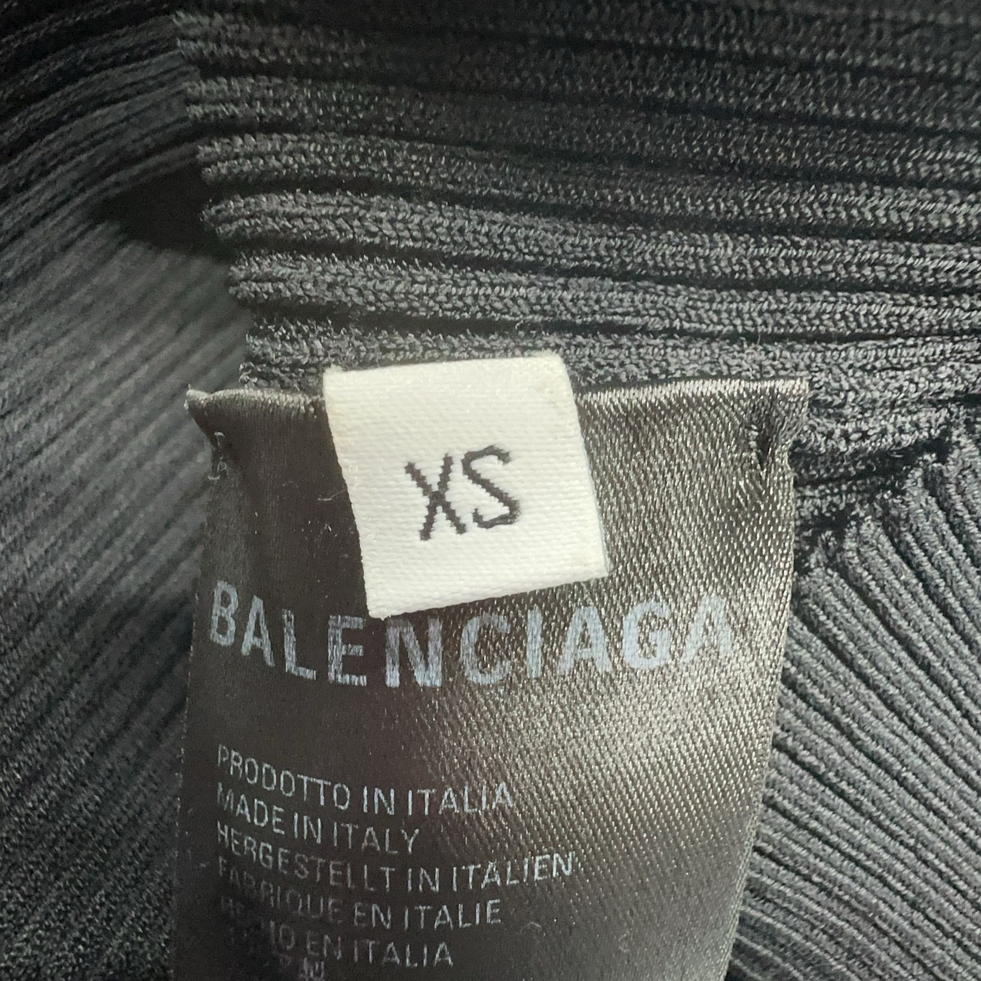 Balenciaga Balenciaga Logo Ribbed Long Sleeve T-Shirt Size XS Size XS / US 0-2 / IT 36-38 - 4 Thumbnail