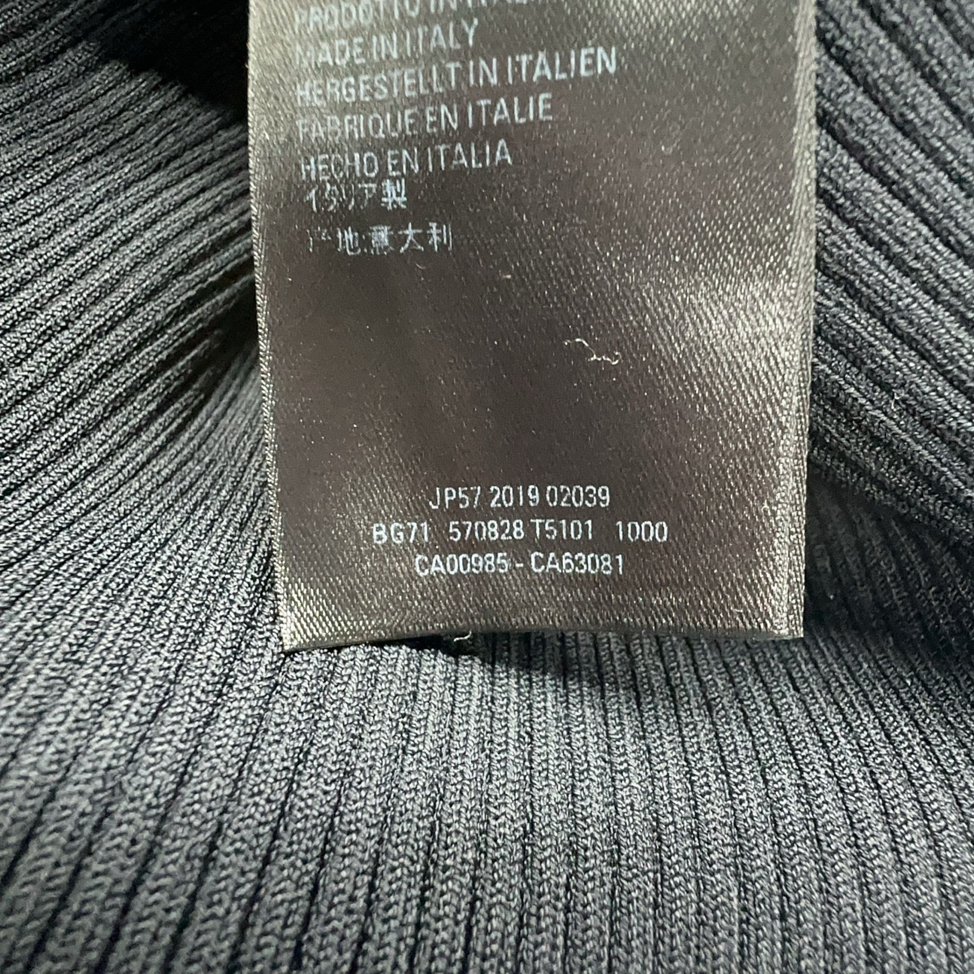 Balenciaga Balenciaga Logo Ribbed Long Sleeve T-Shirt Size XS Size XS / US 0-2 / IT 36-38 - 5 Thumbnail