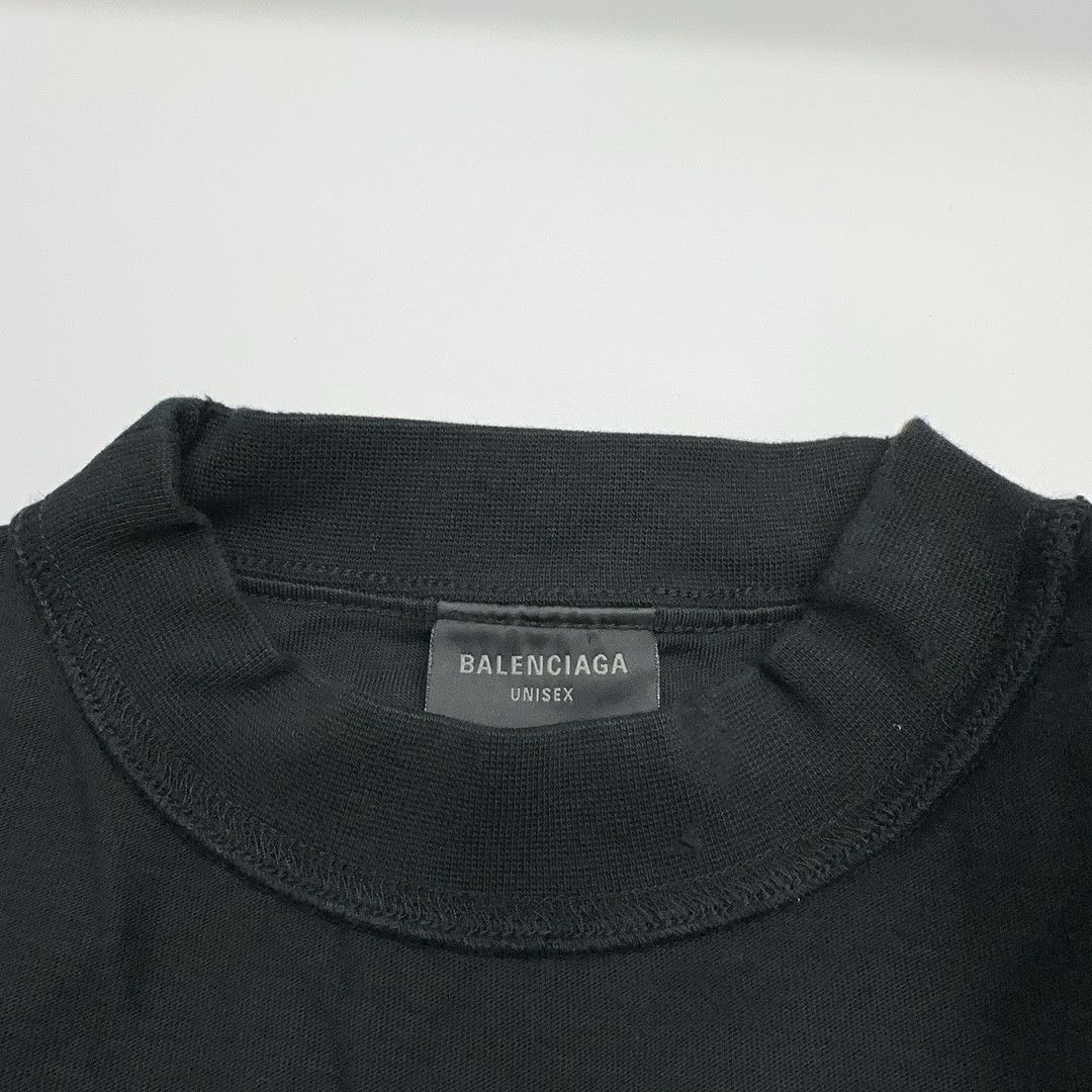 Balenciaga Balenciaga Rainbow Wave Logo T-Shirt Size M Size US M / EU 48-50 / 2 - 5 Thumbnail