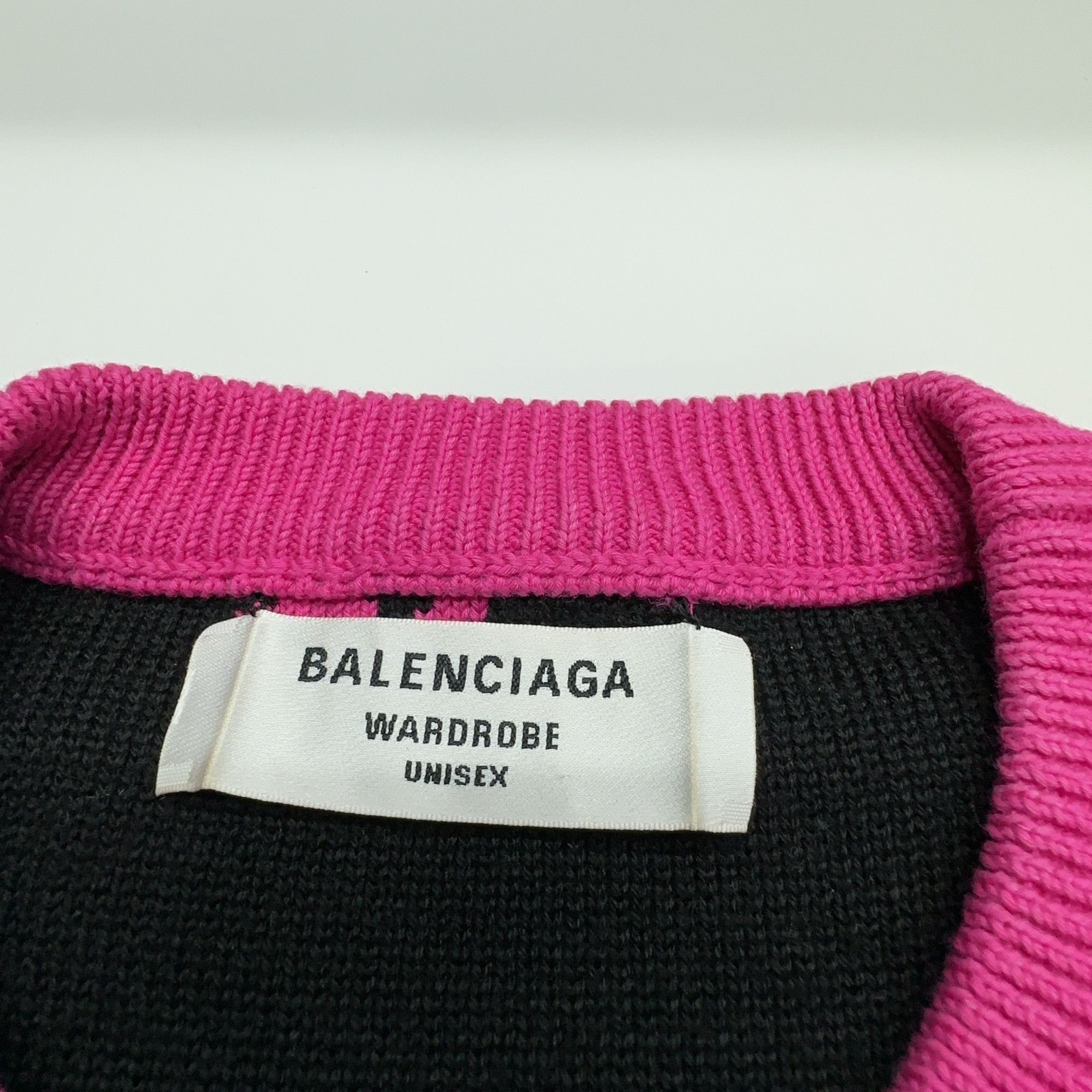Balenciaga Balenciaga All-Over Logo Sweater Size M Size US M / EU 48-50 / 2 - 4 Thumbnail