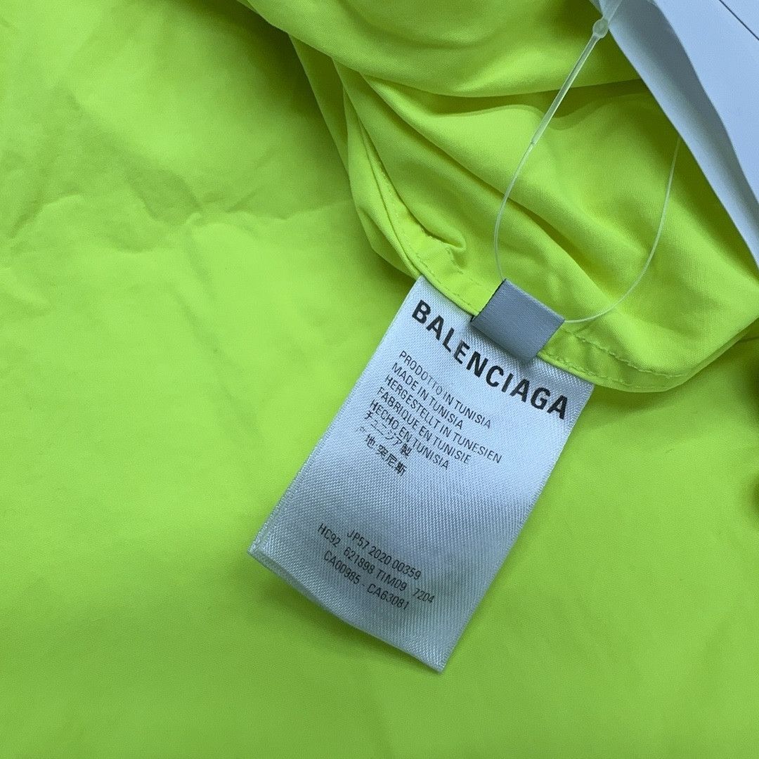 Balenciaga Balenciaga Neon Green Short Sleeve Shirt Size S Size US S / EU 44-46 / 1 - 5 Thumbnail