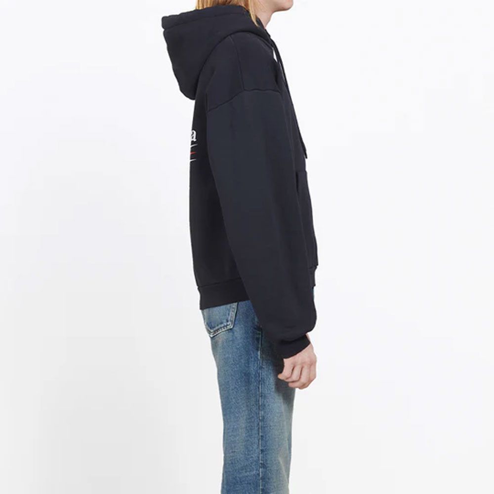 Balenciaga Balenciaga Wave Logo Hoodie Size M Size US M / EU 48-50 / 2 - 13 Thumbnail