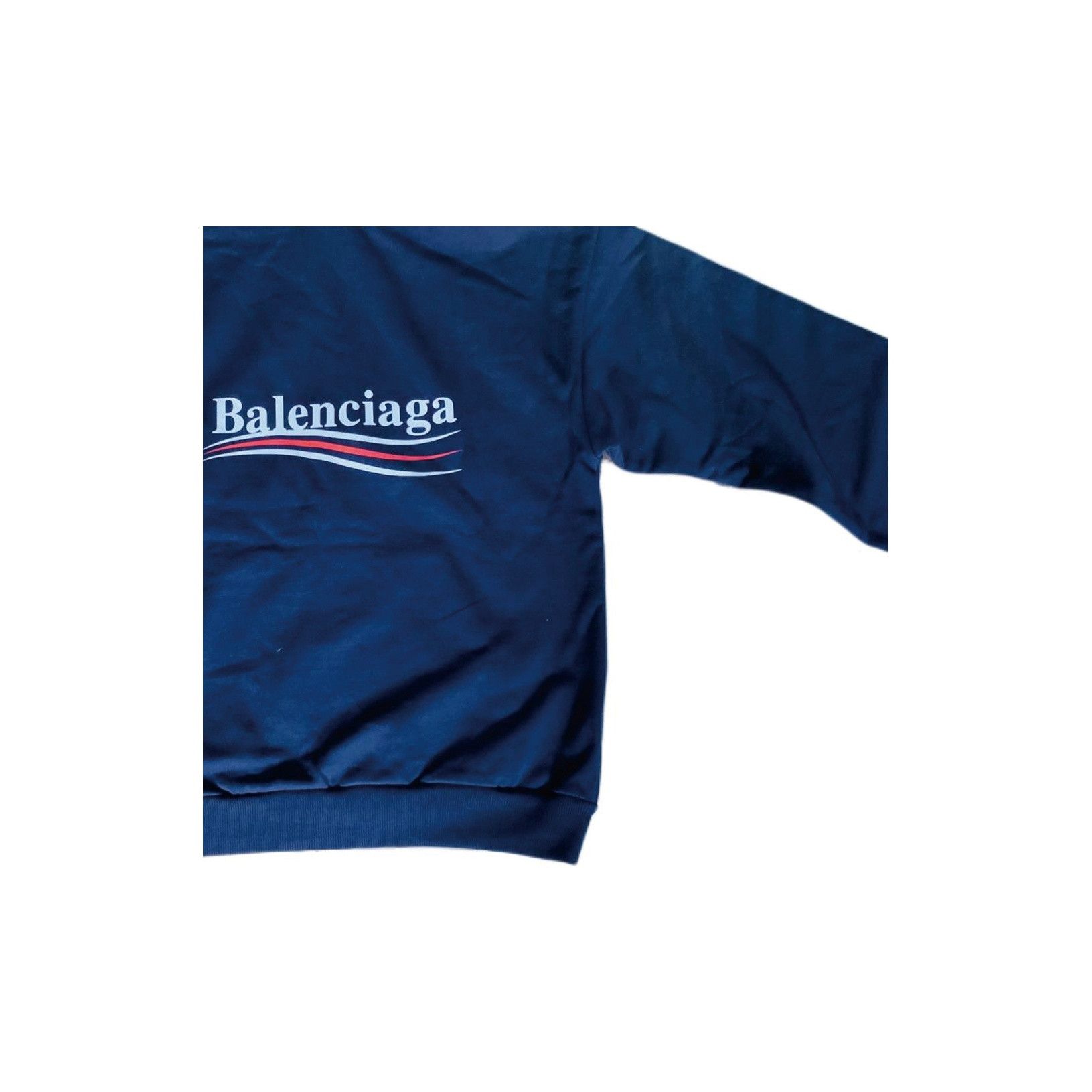 Balenciaga Balenciaga Wave Logo Hoodie Size M Size US M / EU 48-50 / 2 - 14 Thumbnail