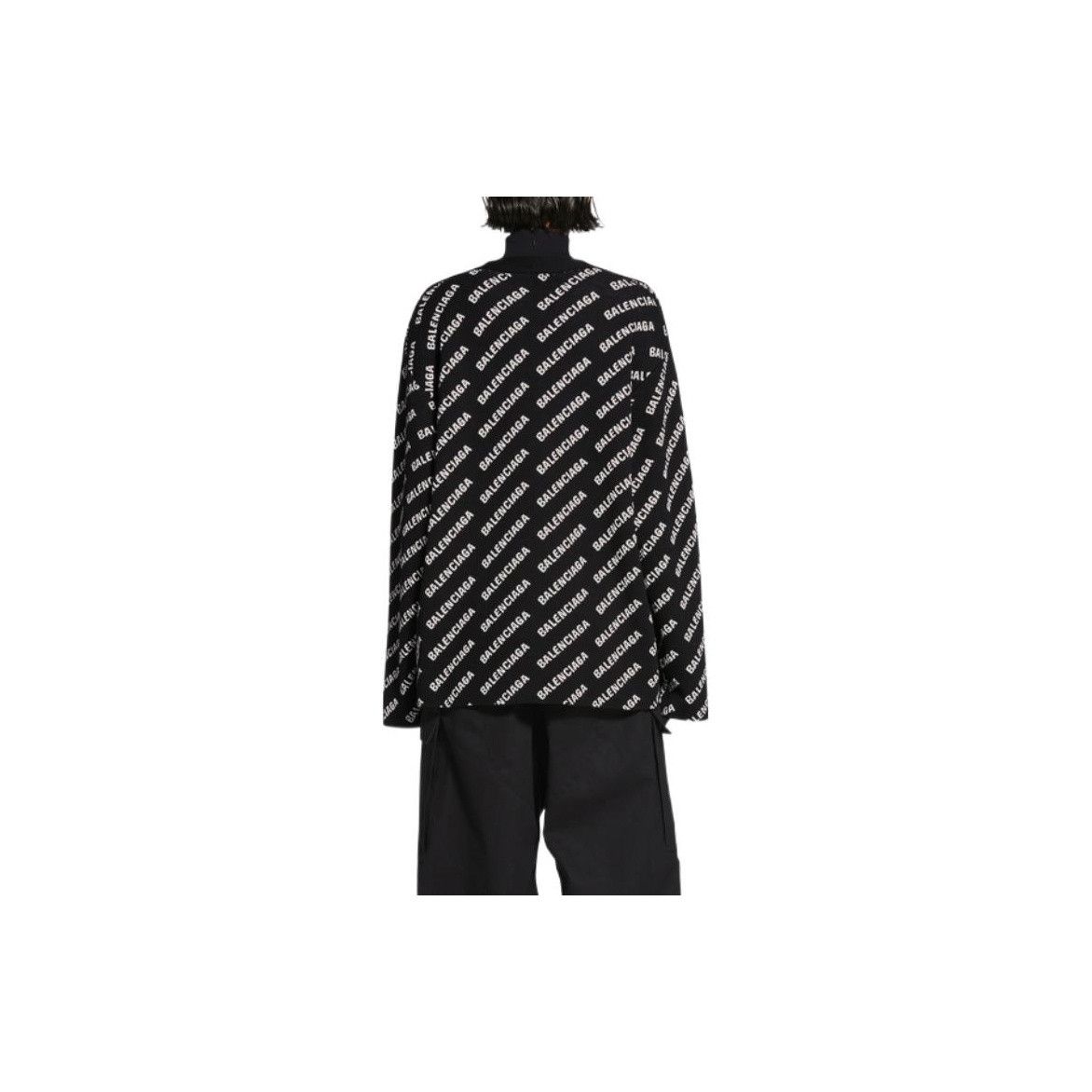 Balenciaga Balenciaga Logo Jacquard Cardigan Size 1 Size S / US 4 / IT 40 - 8 Thumbnail