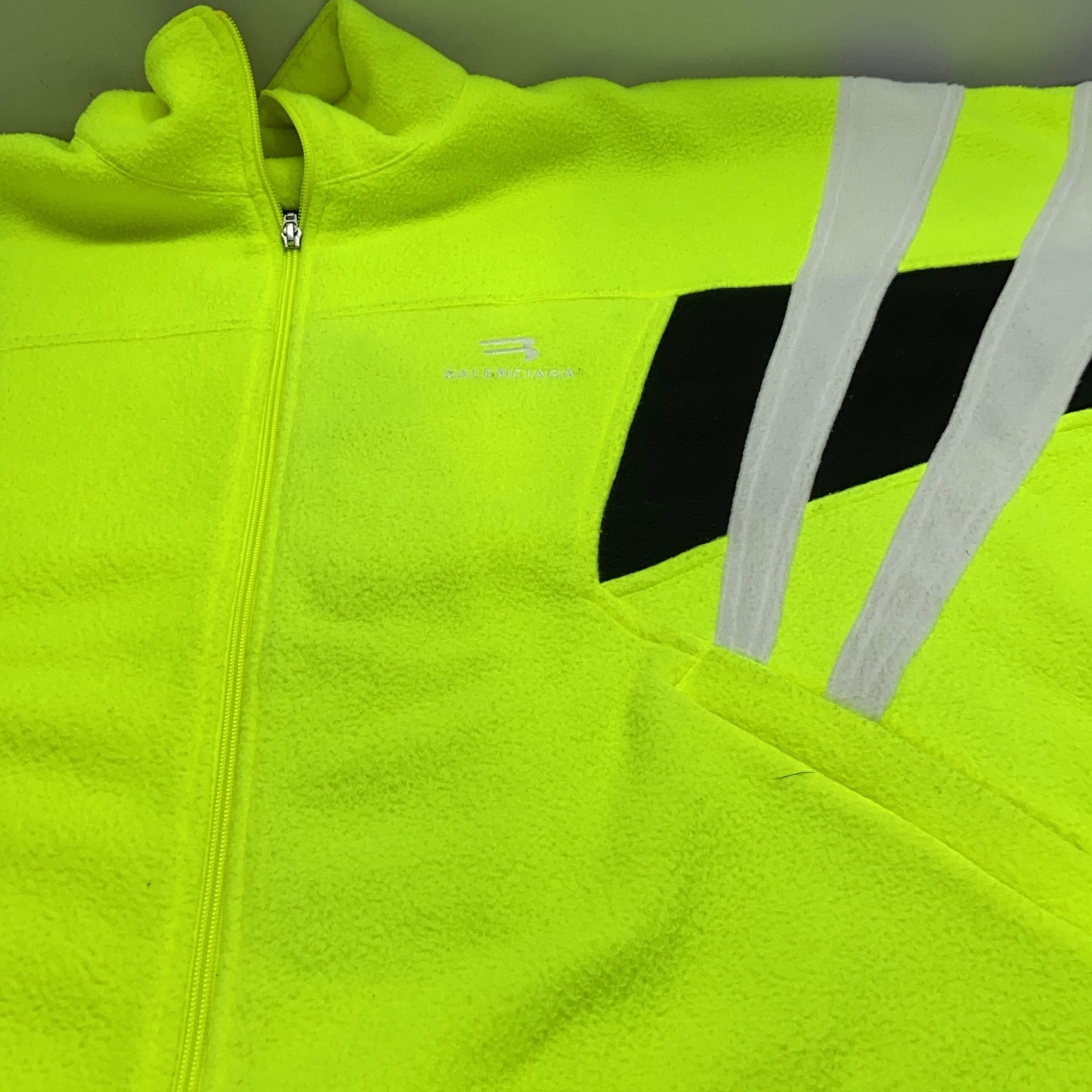 Balenciaga Balenciaga Unifit Fleece Jacket Size M Size US M / EU 48-50 / 2 - 13 Thumbnail
