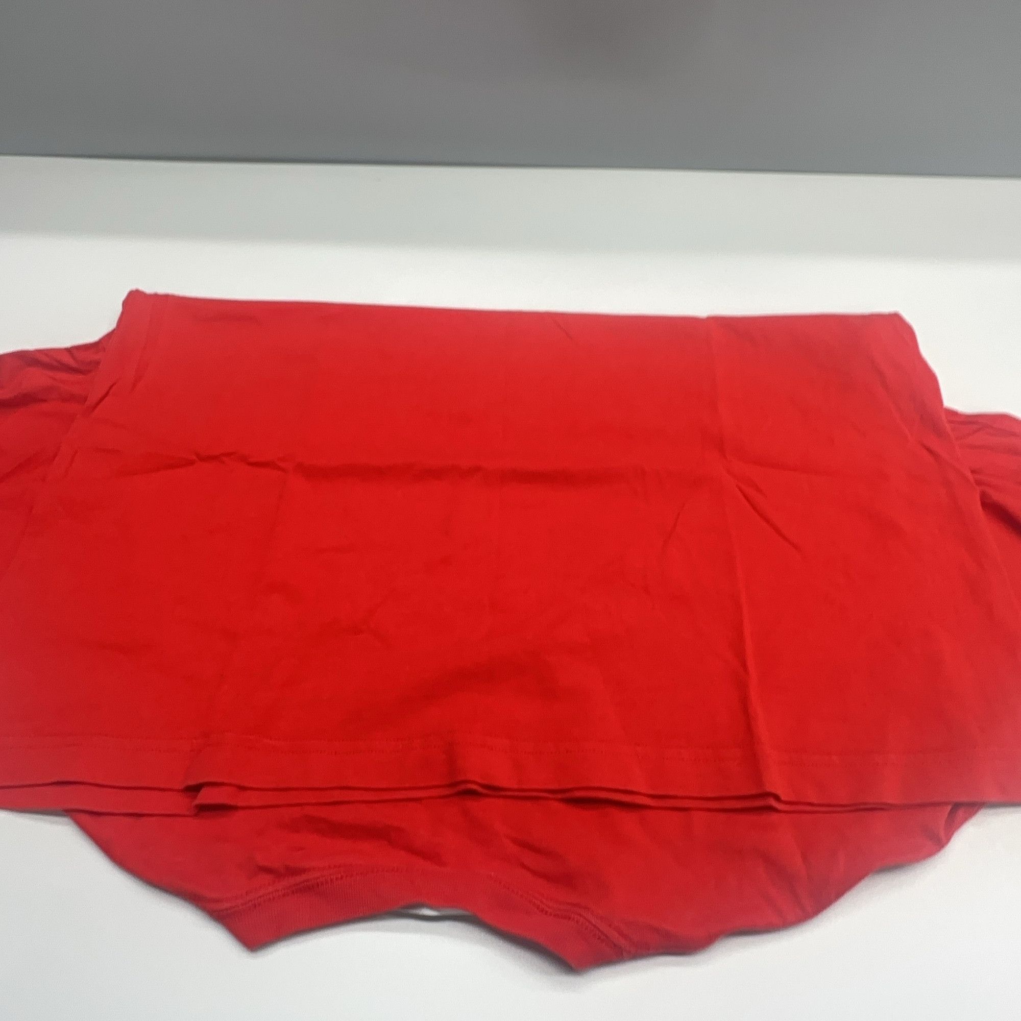 Balenciaga Balenciaga Wave Logo T-Shirt Red Size XS Size US XS / EU 42 / 0 - 9 Thumbnail