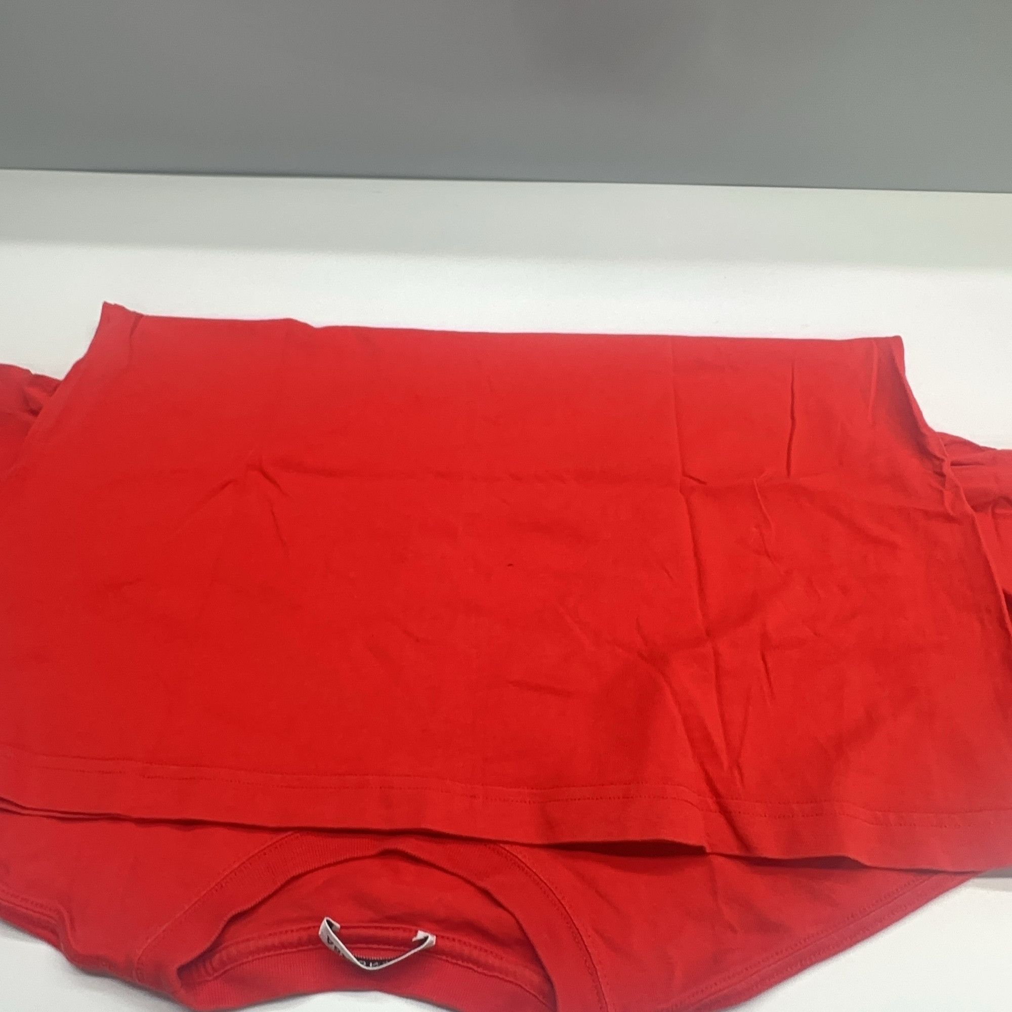 Balenciaga Balenciaga Wave Logo T-Shirt Red Size XS Size US XS / EU 42 / 0 - 13 Thumbnail