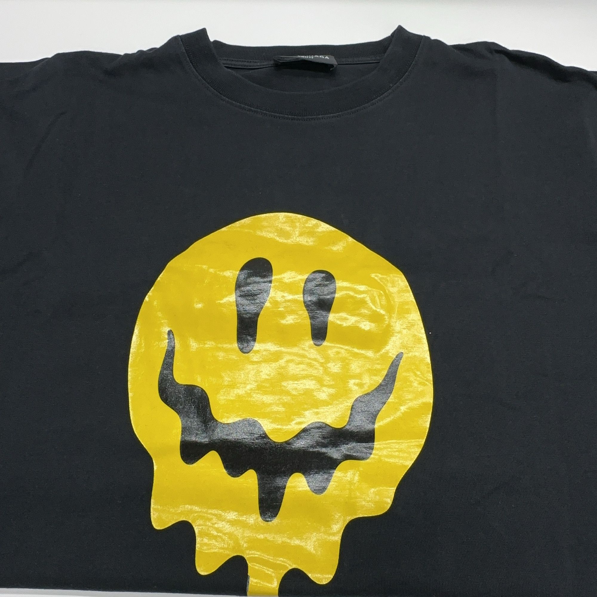 Balenciaga Balenciaga Melting Smiley Long Sleeve T-Shirt Size S Size US S / EU 44-46 / 1 - 6 Thumbnail