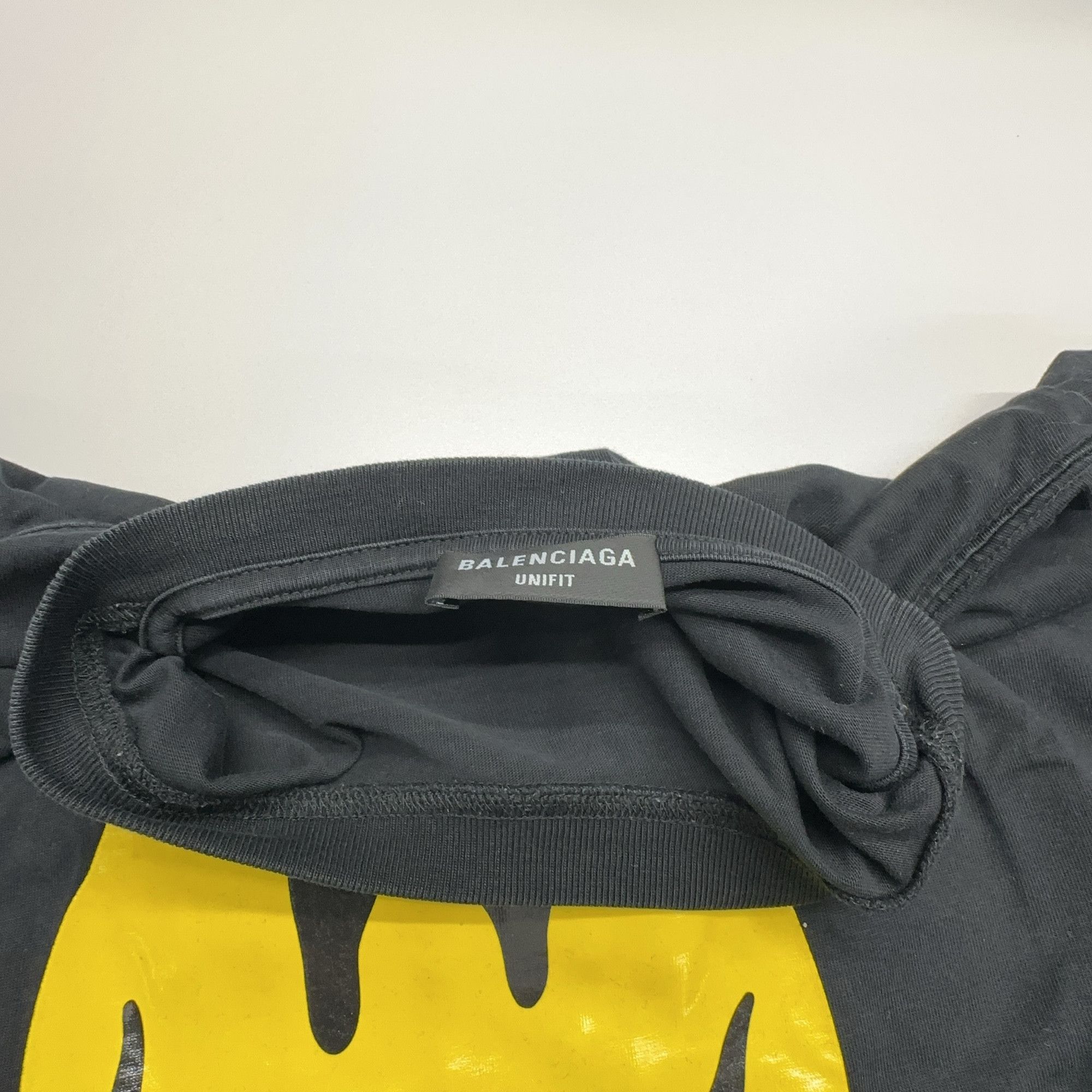 Balenciaga Balenciaga Melting Smiley Long Sleeve T-Shirt Size S Size US S / EU 44-46 / 1 - 5 Thumbnail