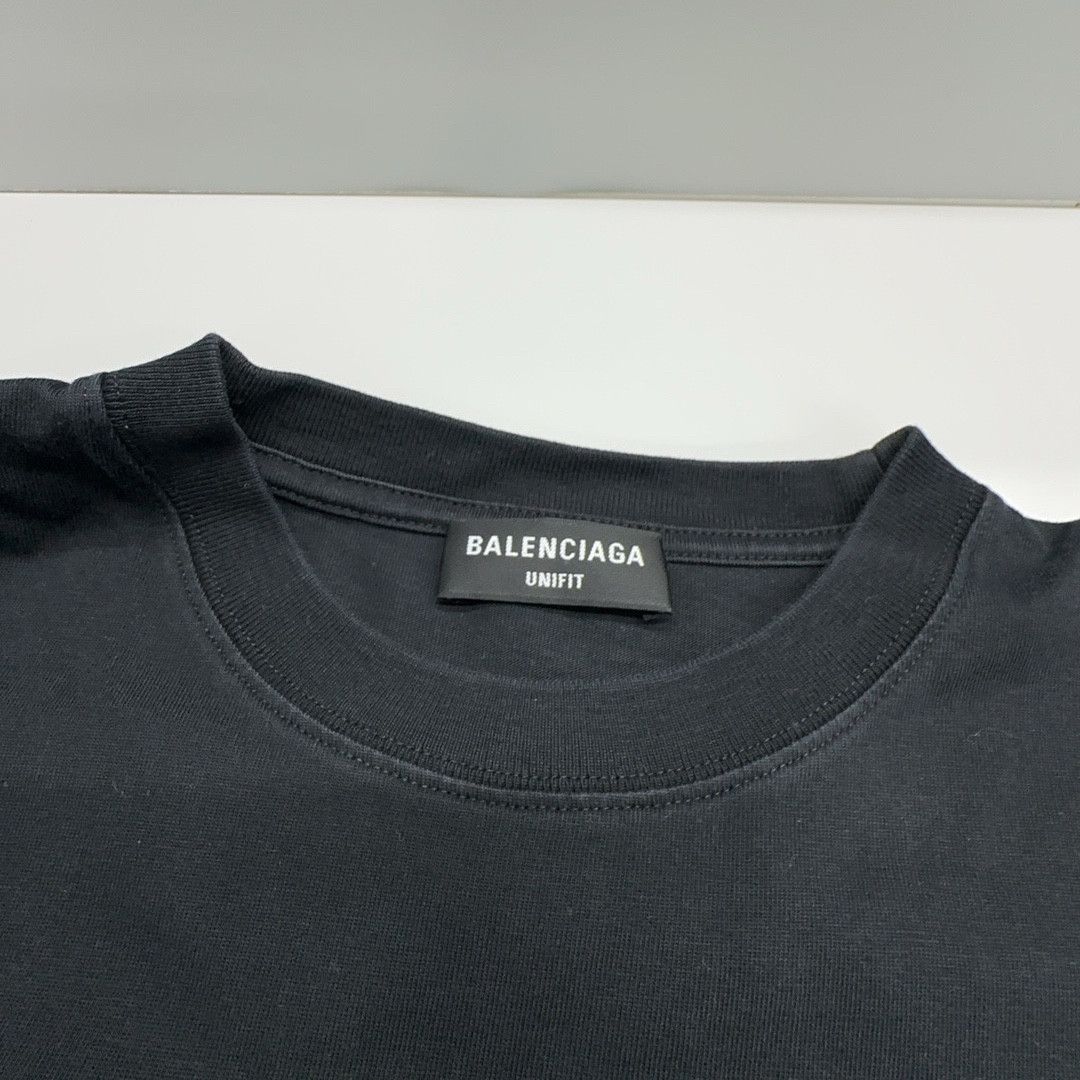 Balenciaga Balenciaga Melting Smiley Long Sleeve T-Shirt Size S Size US S / EU 44-46 / 1 - 3 Thumbnail