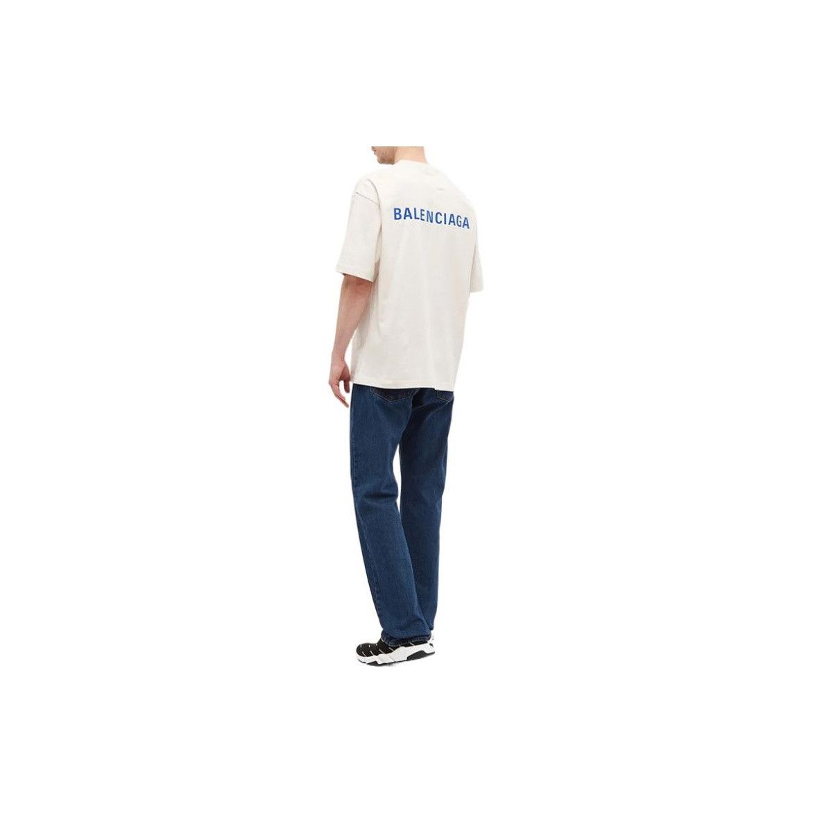Balenciaga Balenciaga Logo Print T-Shirt Size M Size US M / EU 48-50 / 2 - 7 Thumbnail