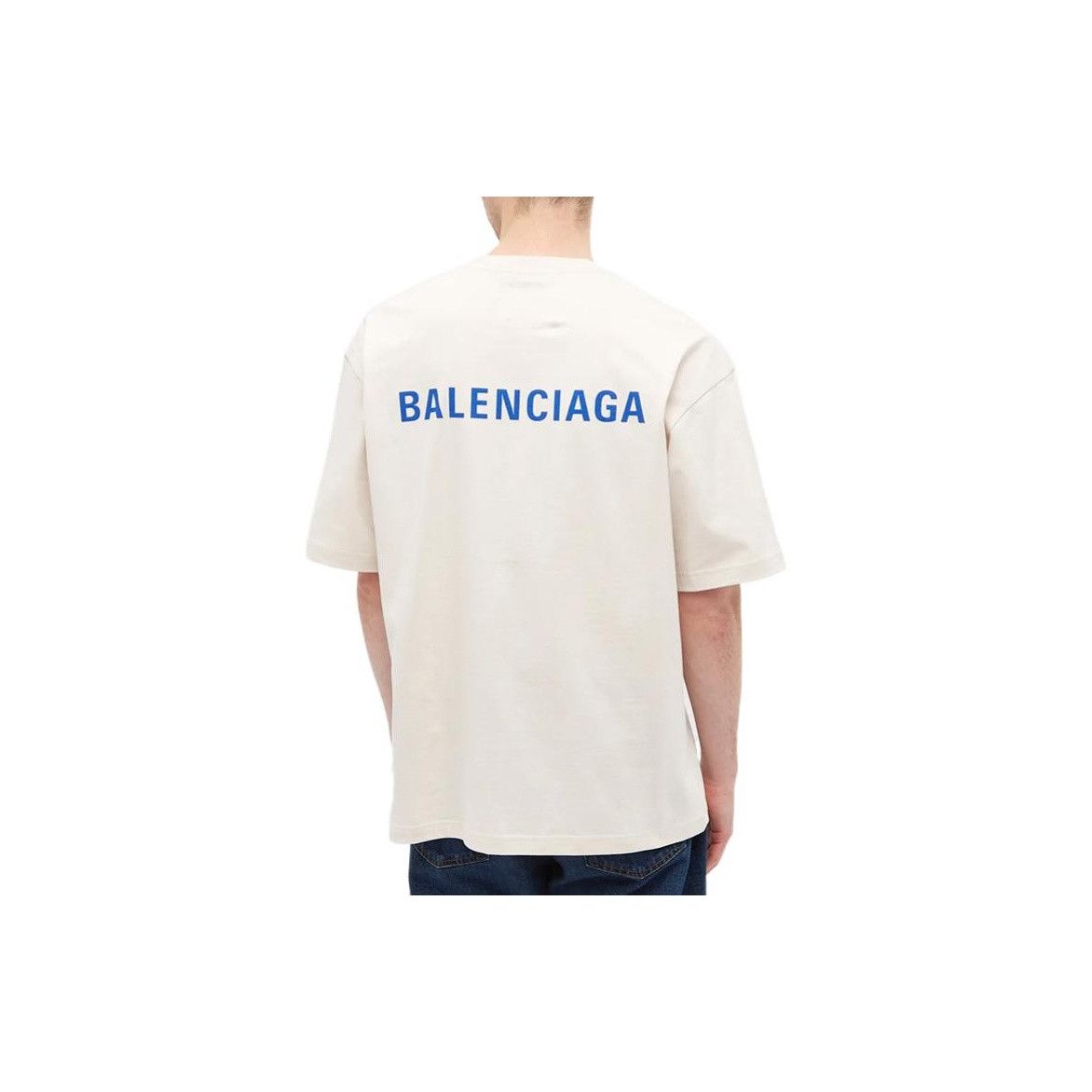Balenciaga Balenciaga Logo Print T-Shirt Size M Size US M / EU 48-50 / 2 - 13 Thumbnail
