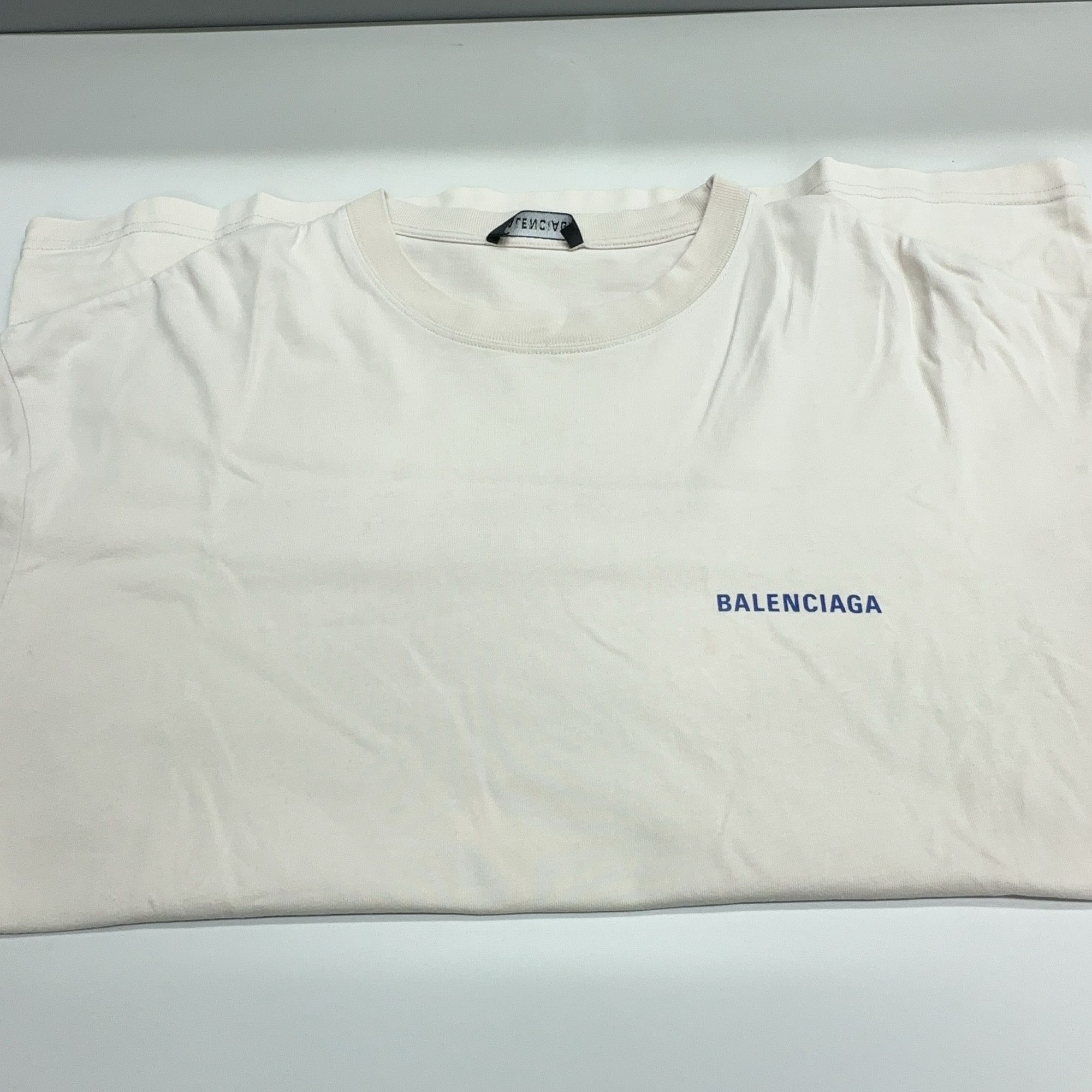 Balenciaga Balenciaga Logo Print T-Shirt Size M Size US M / EU 48-50 / 2 - 6 Thumbnail
