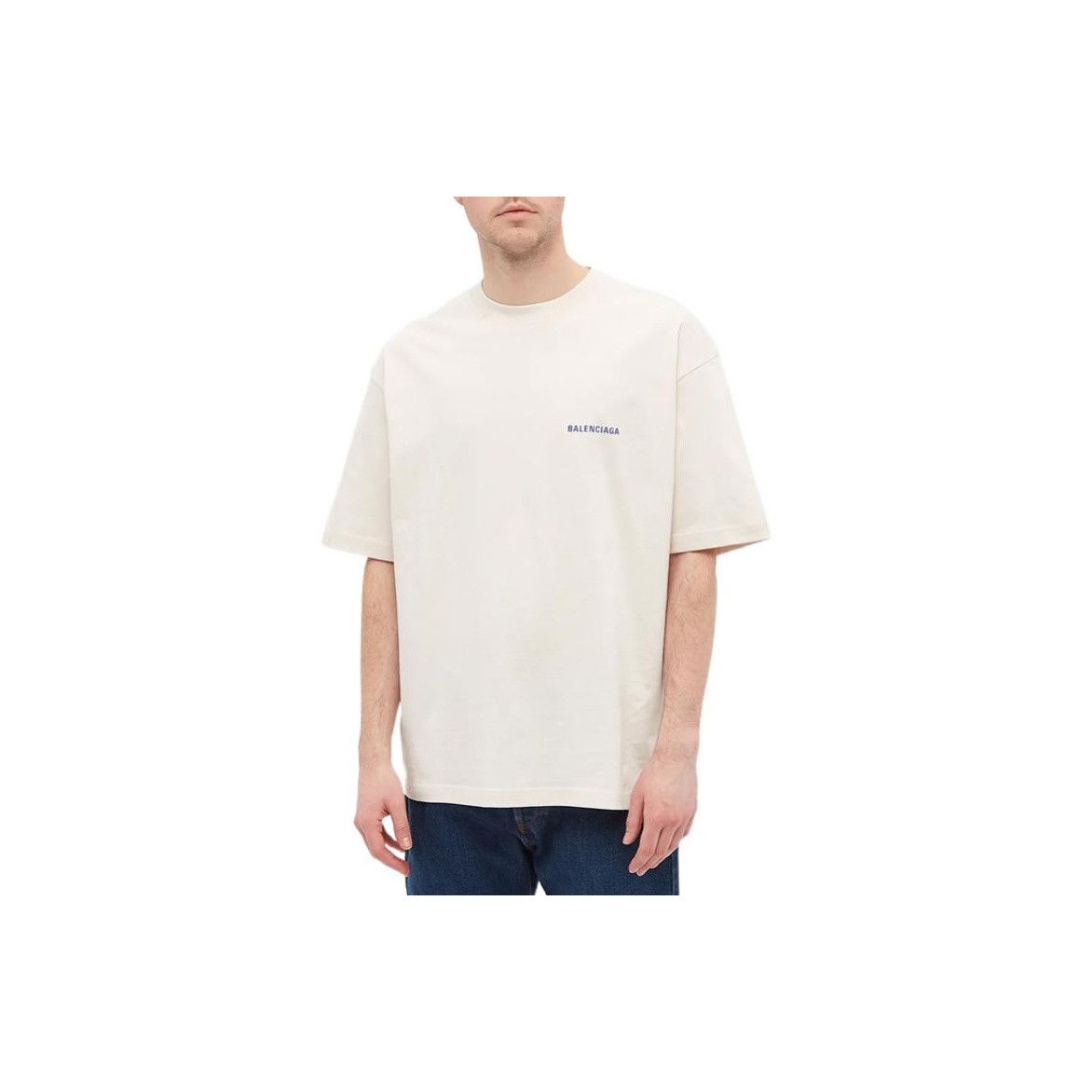 Balenciaga Balenciaga Logo Print T-Shirt Size M Size US M / EU 48-50 / 2 - 12 Thumbnail