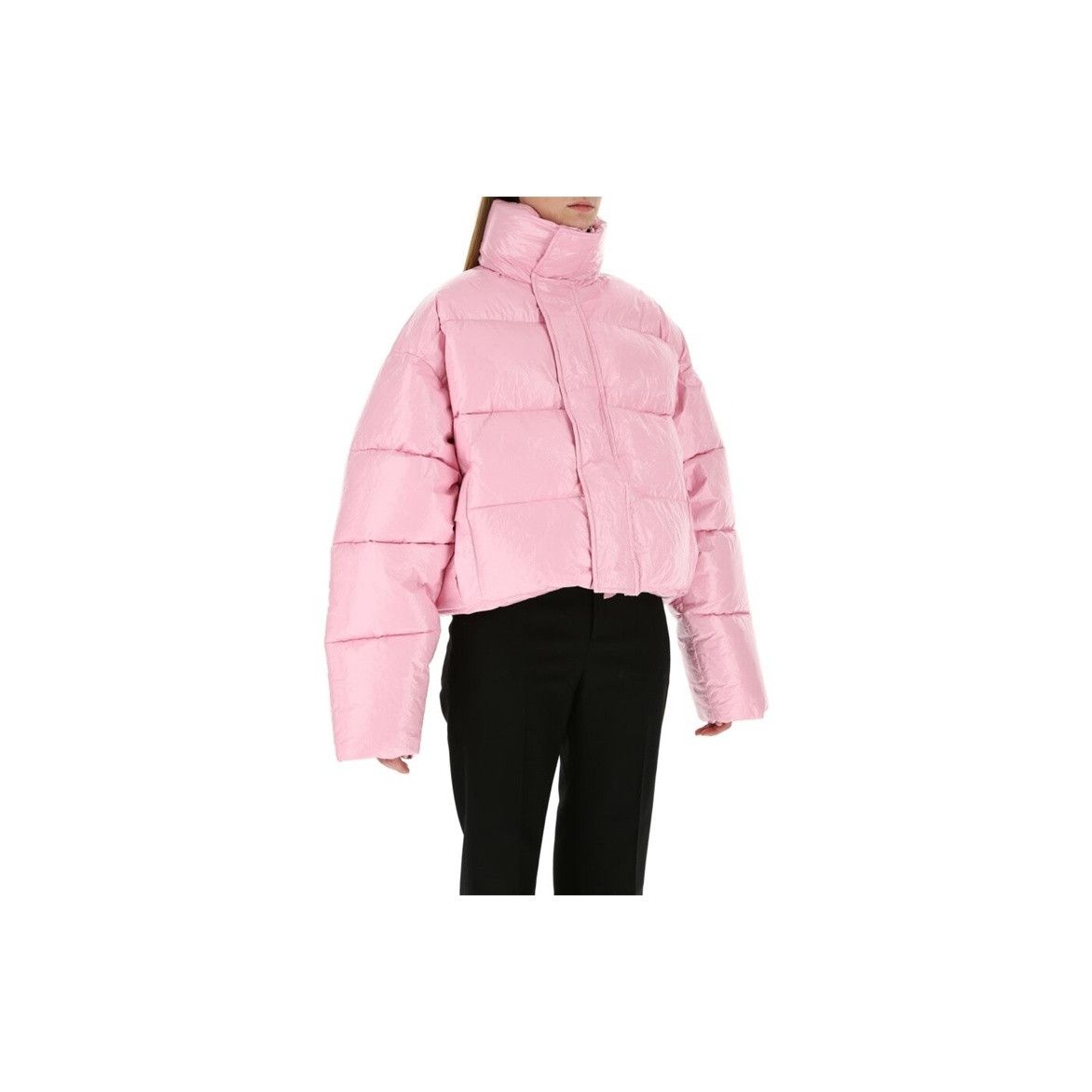 Balenciaga Balenciaga Pink Glossy Puffer Jacket Size 36 Size XS / US 0-2 / IT 36-38 - 7 Thumbnail