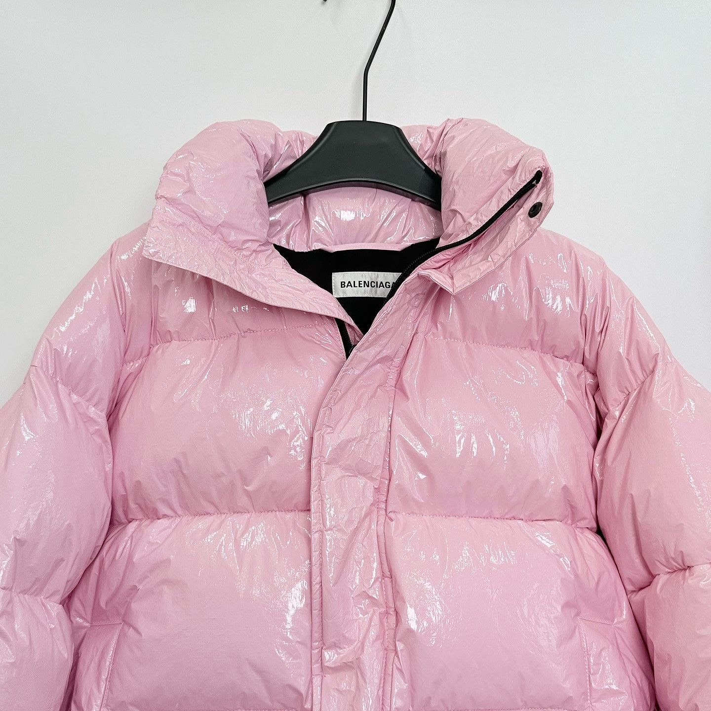 Balenciaga Balenciaga Pink Glossy Puffer Jacket Size 36 Size XS / US 0-2 / IT 36-38 - 6 Thumbnail