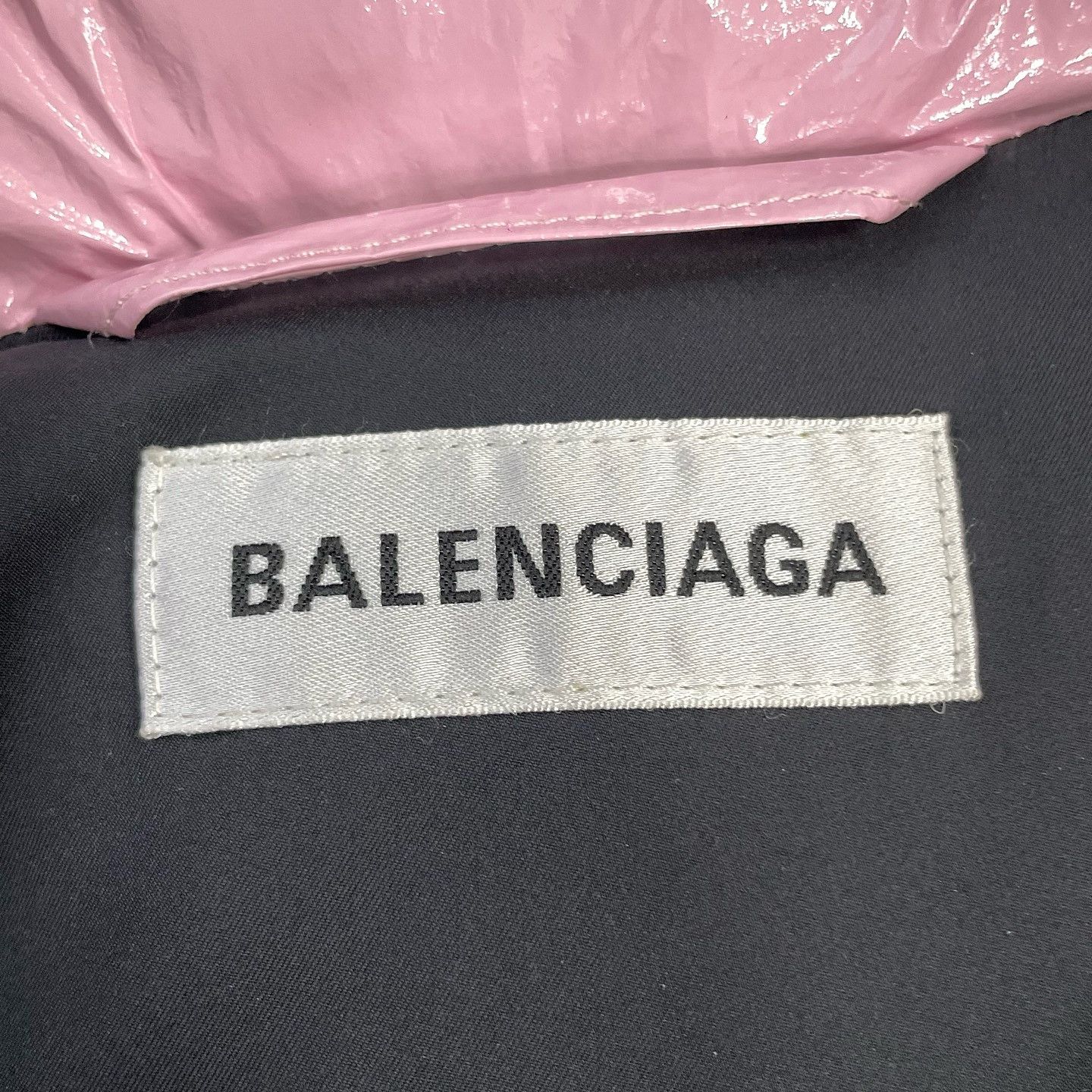 Balenciaga Balenciaga Pink Glossy Puffer Jacket Size 36 Size XS / US 0-2 / IT 36-38 - 3 Thumbnail