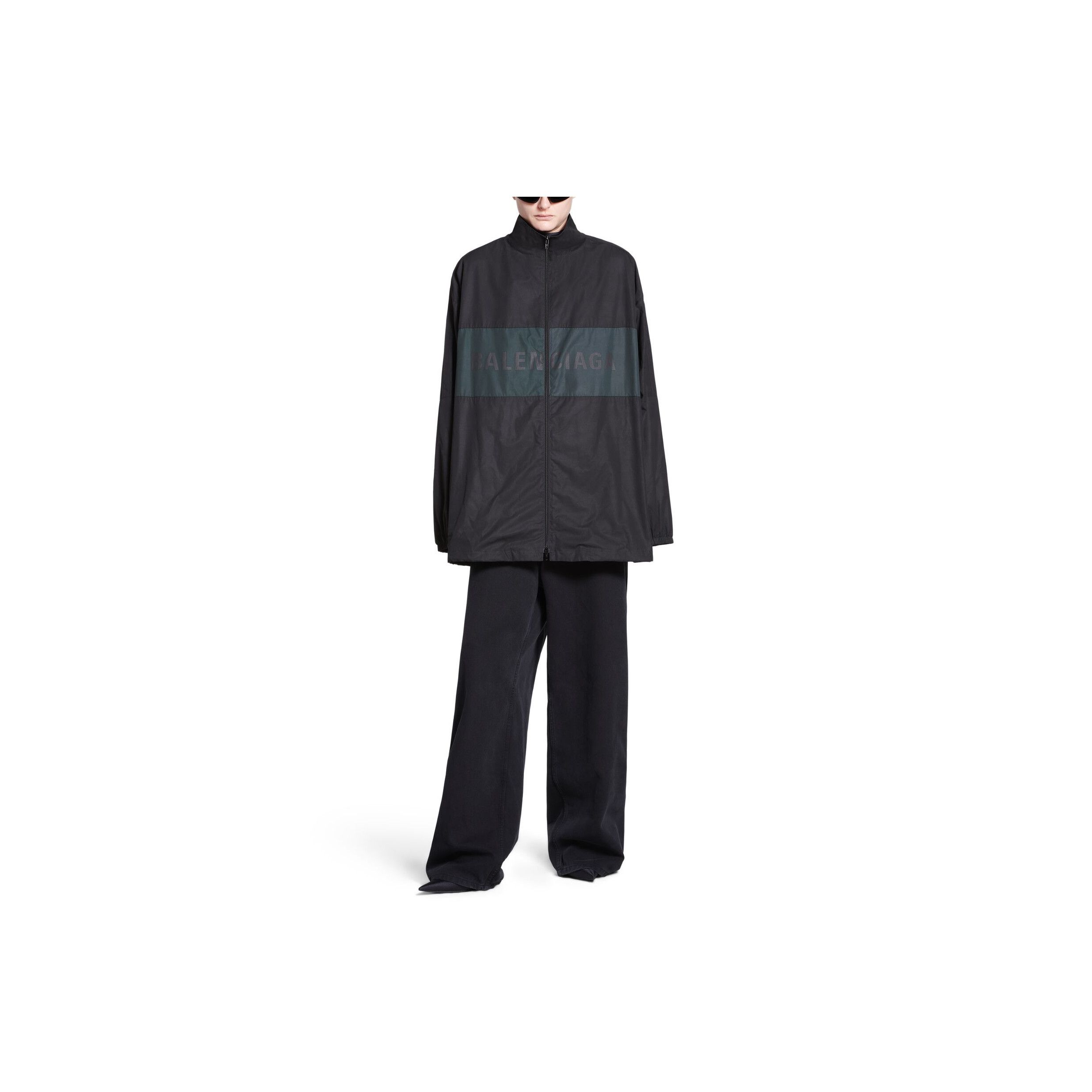 Balenciaga Balenciaga Logo Zip Jacket Size XXS Size US XXS / EU 40 - 16 Thumbnail