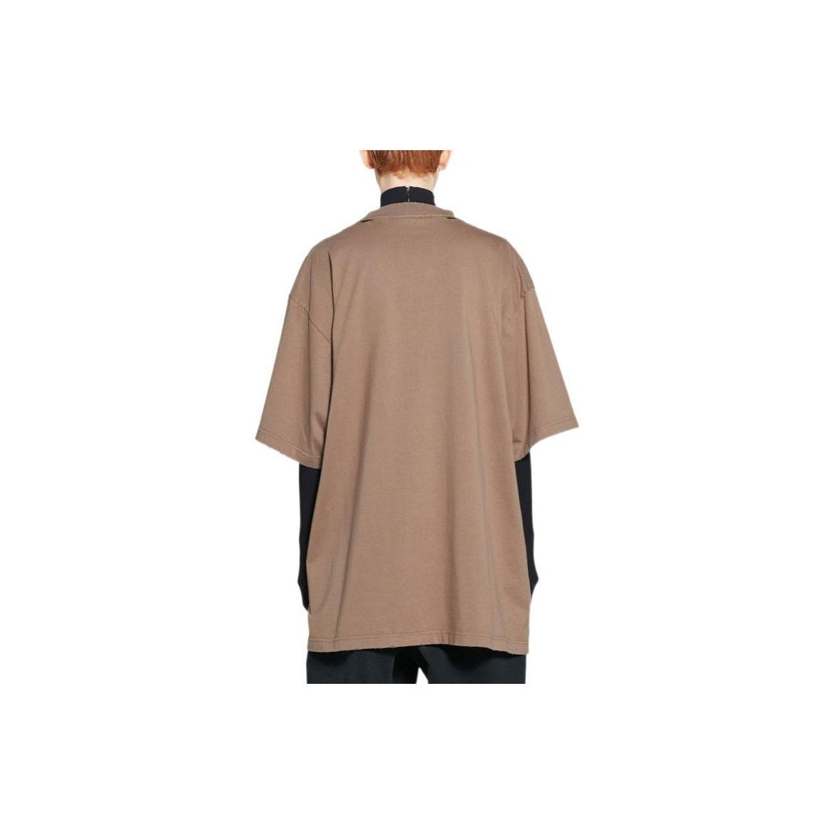 Balenciaga Balenciaga Distressed Logo T-Shirt Size S Size US S / EU 44-46 / 1 - 15 Thumbnail