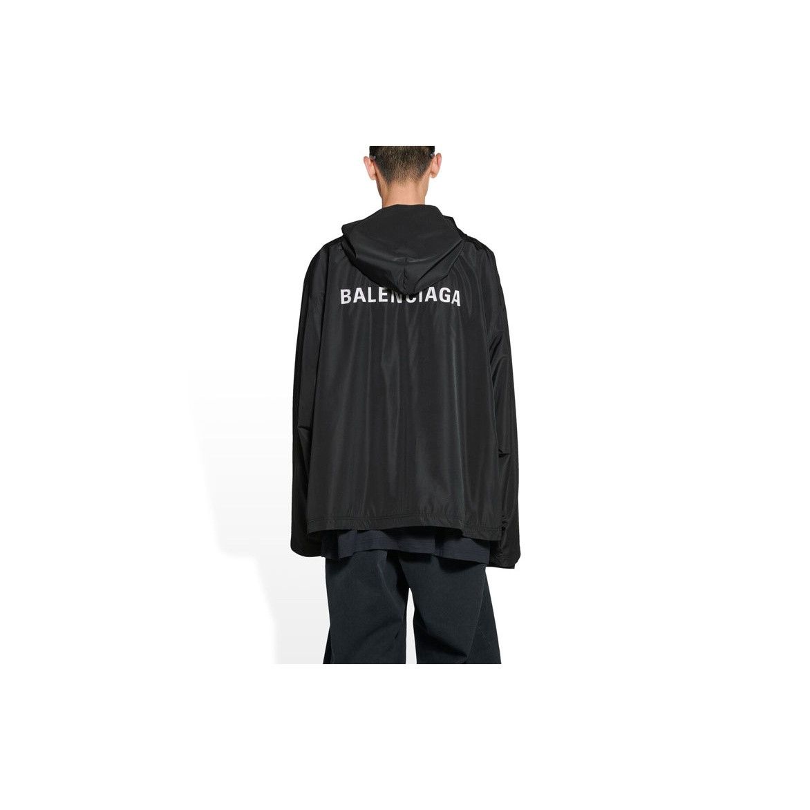 Balenciaga Balenciaga Back Logo Zip Jacket Size S Size US S / EU 44-46 / 1 - 11 Thumbnail