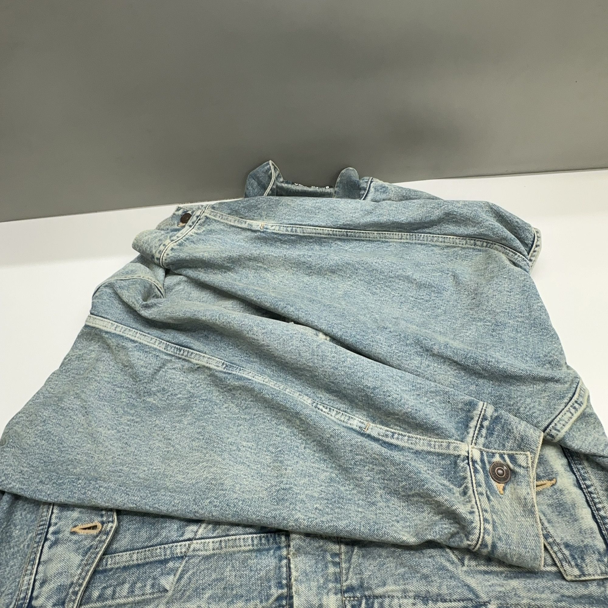 Balenciaga Balenciaga Washed Denim Jacket Size 36 Size XS / US 0-2 / IT 36-38 - 10 Thumbnail
