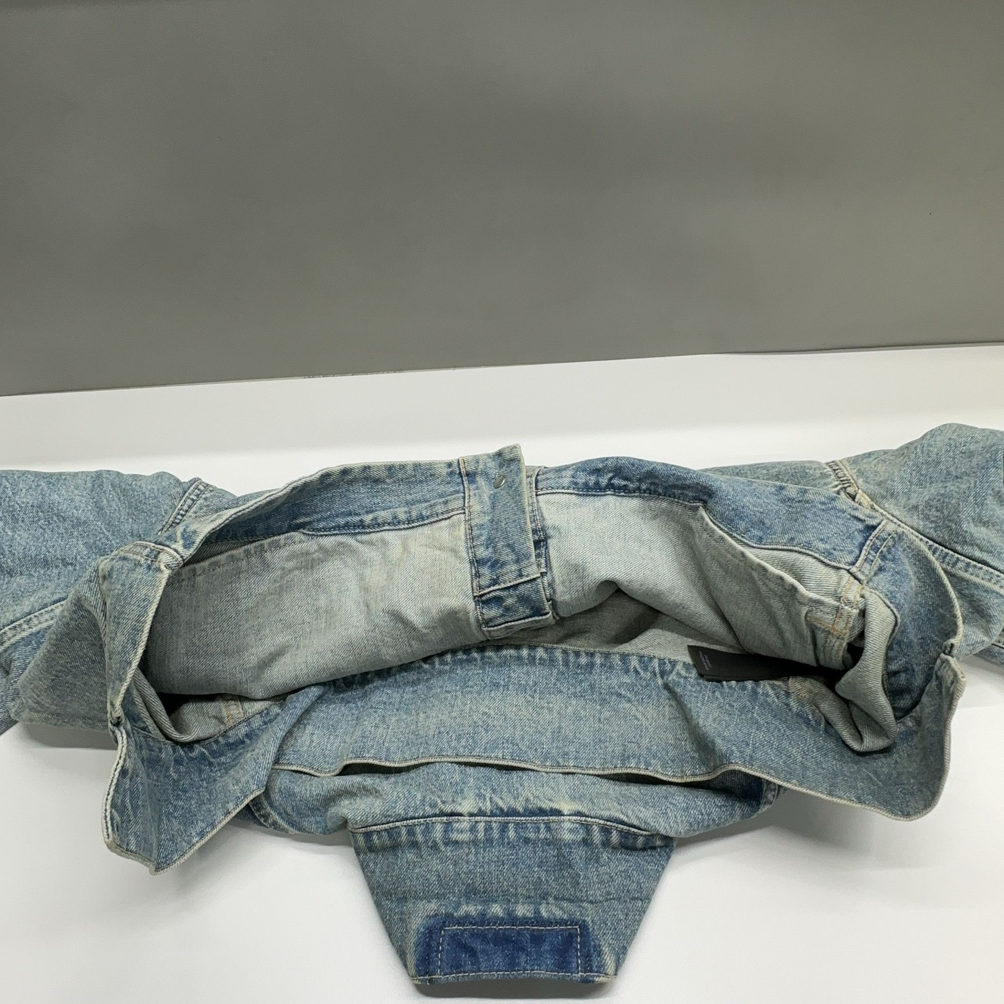 Balenciaga Balenciaga Washed Denim Jacket Size 36 Size XS / US 0-2 / IT 36-38 - 9 Thumbnail