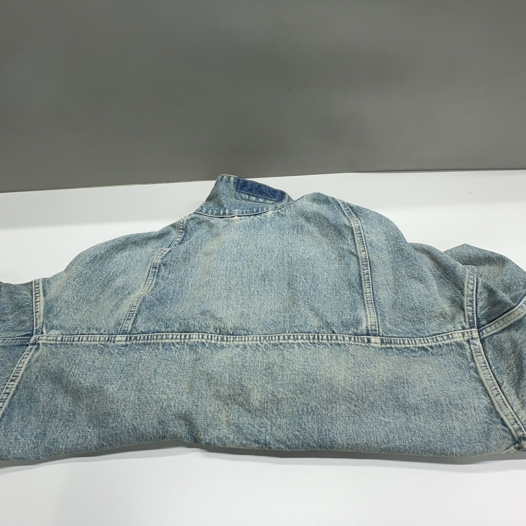 Balenciaga Balenciaga Washed Denim Jacket Size 36 Size XS / US 0-2 / IT 36-38 - 13 Thumbnail