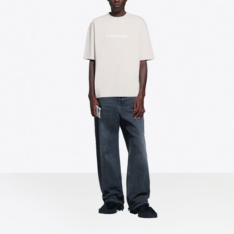 Balenciaga Balenciaga Logo T-Shirt Size XL Size US XL / EU 56 / 4 - 14 Thumbnail