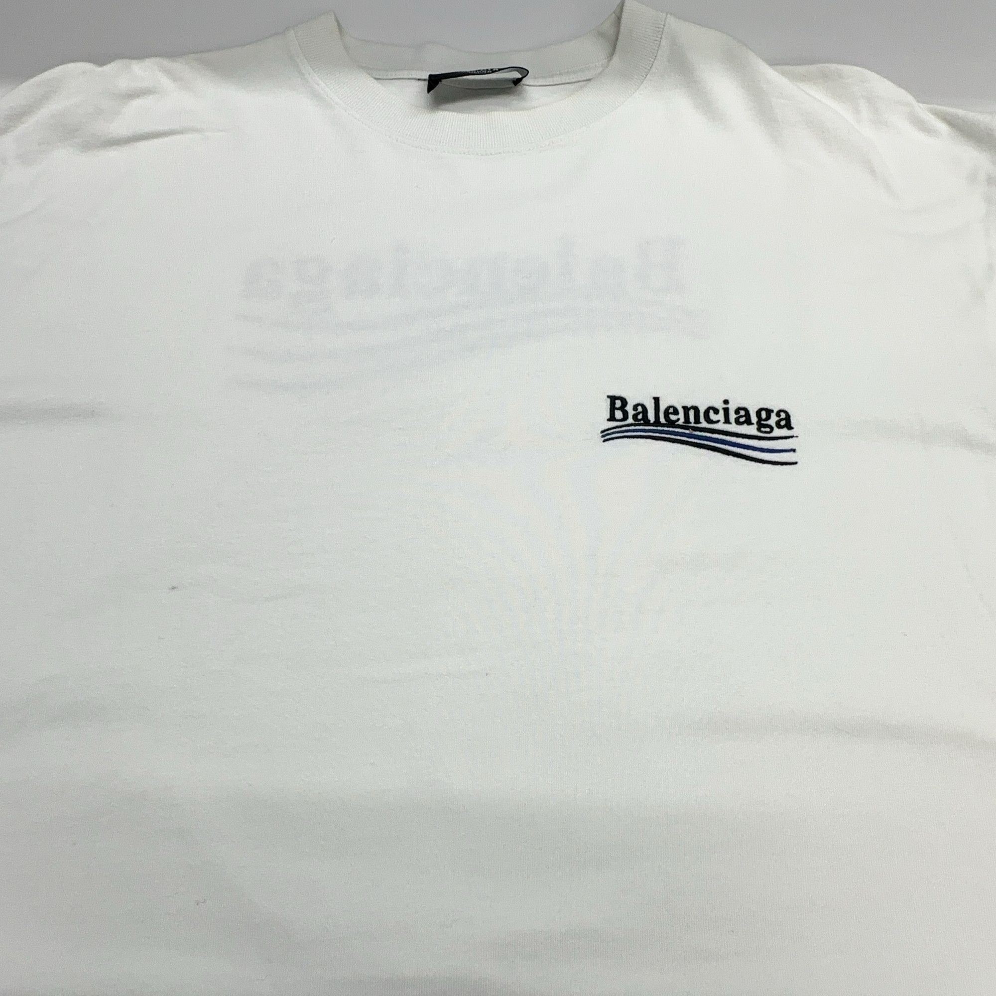 Balenciaga Balenciaga Political Campaign Logo T-Shirt Size M Size US M / EU 48-50 / 2 - 6 Thumbnail