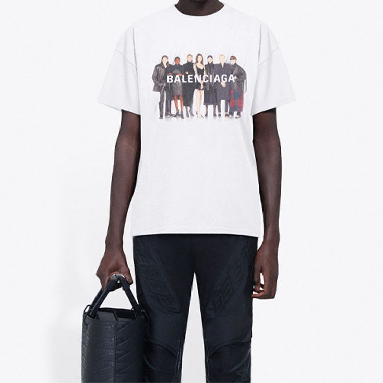 Balenciaga Balenciaga Graphic Print T-Shirt Size M Size US M / EU 48-50 / 2 - 6 Thumbnail
