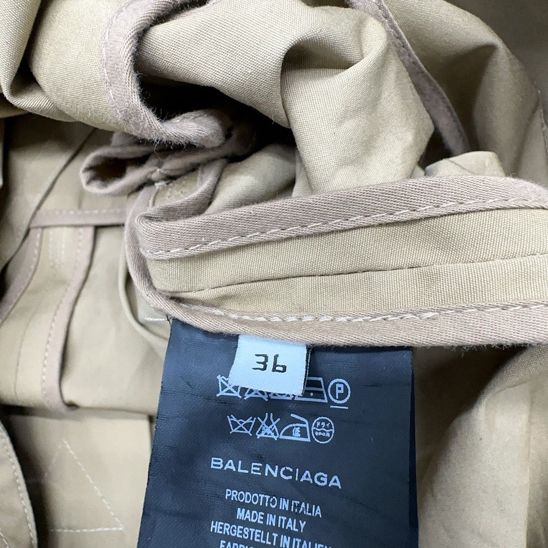 Balenciaga Balenciaga Double Breasted Trench Coat Size 36 Size XS / US 0-2 / IT 36-38 - 4 Thumbnail